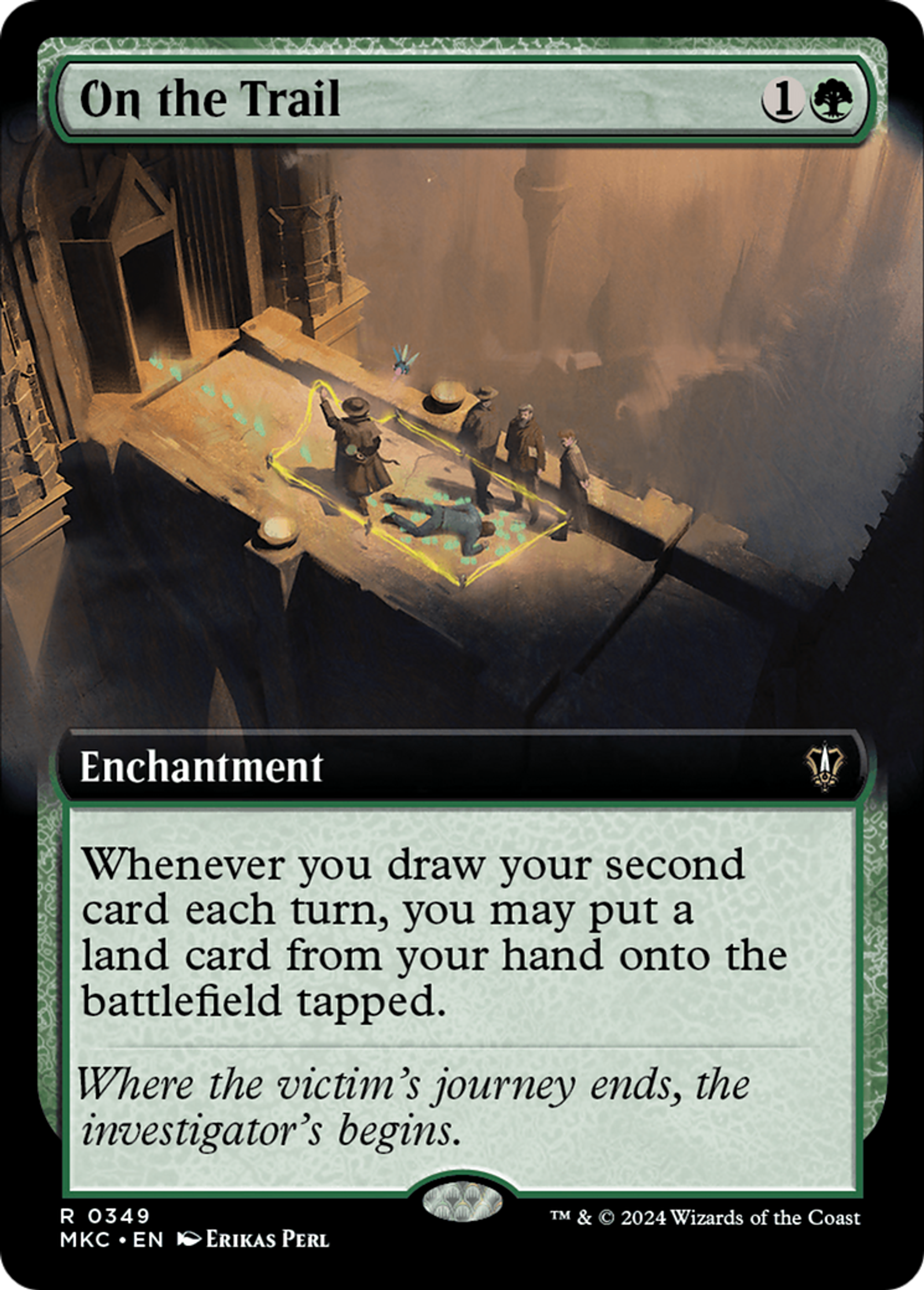 On the Trail — Murders at Karlov Manor Commander — Magic: The Gathering