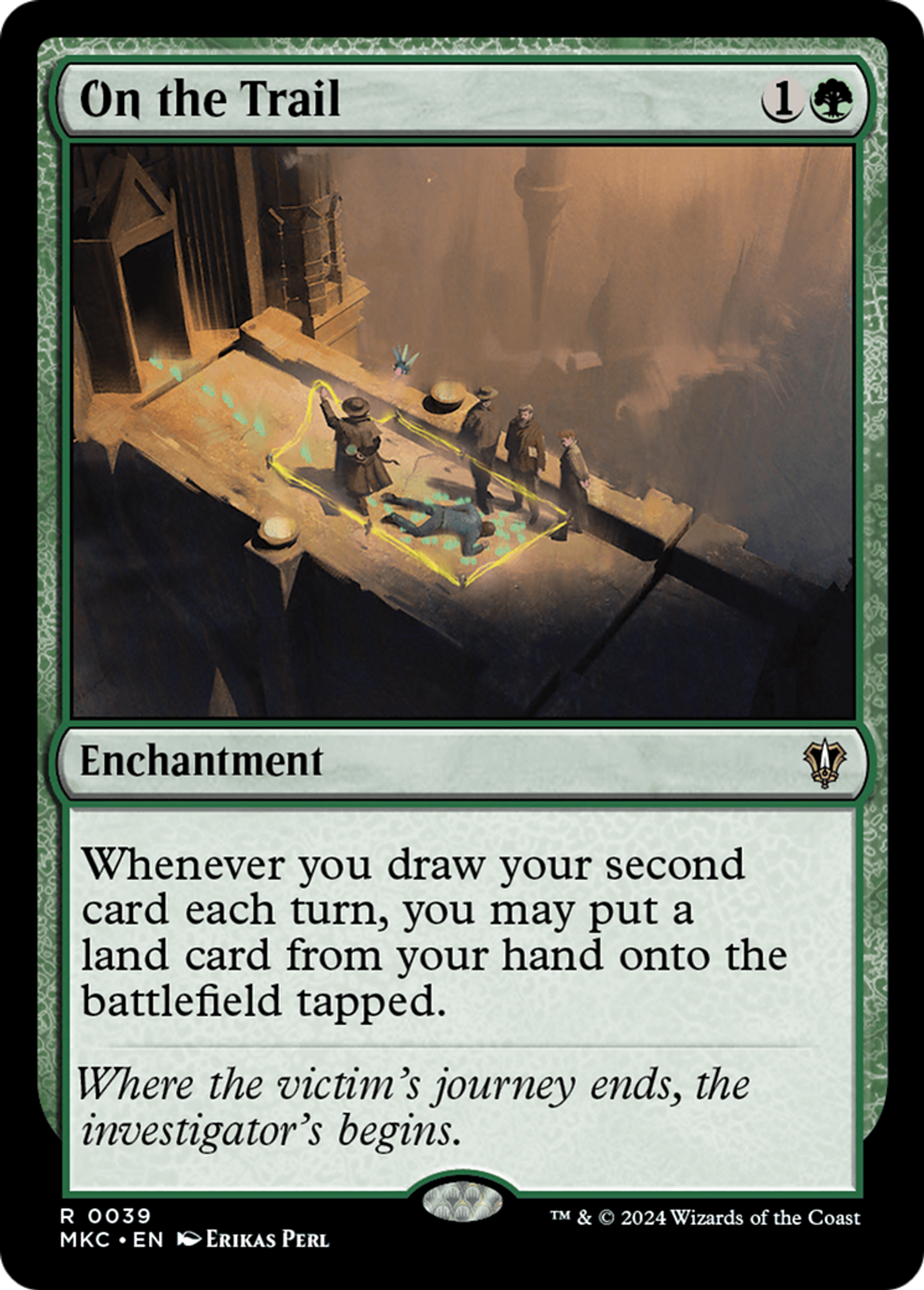 On the Trail — Murders at Karlov Manor Commander — Magic: The Gathering