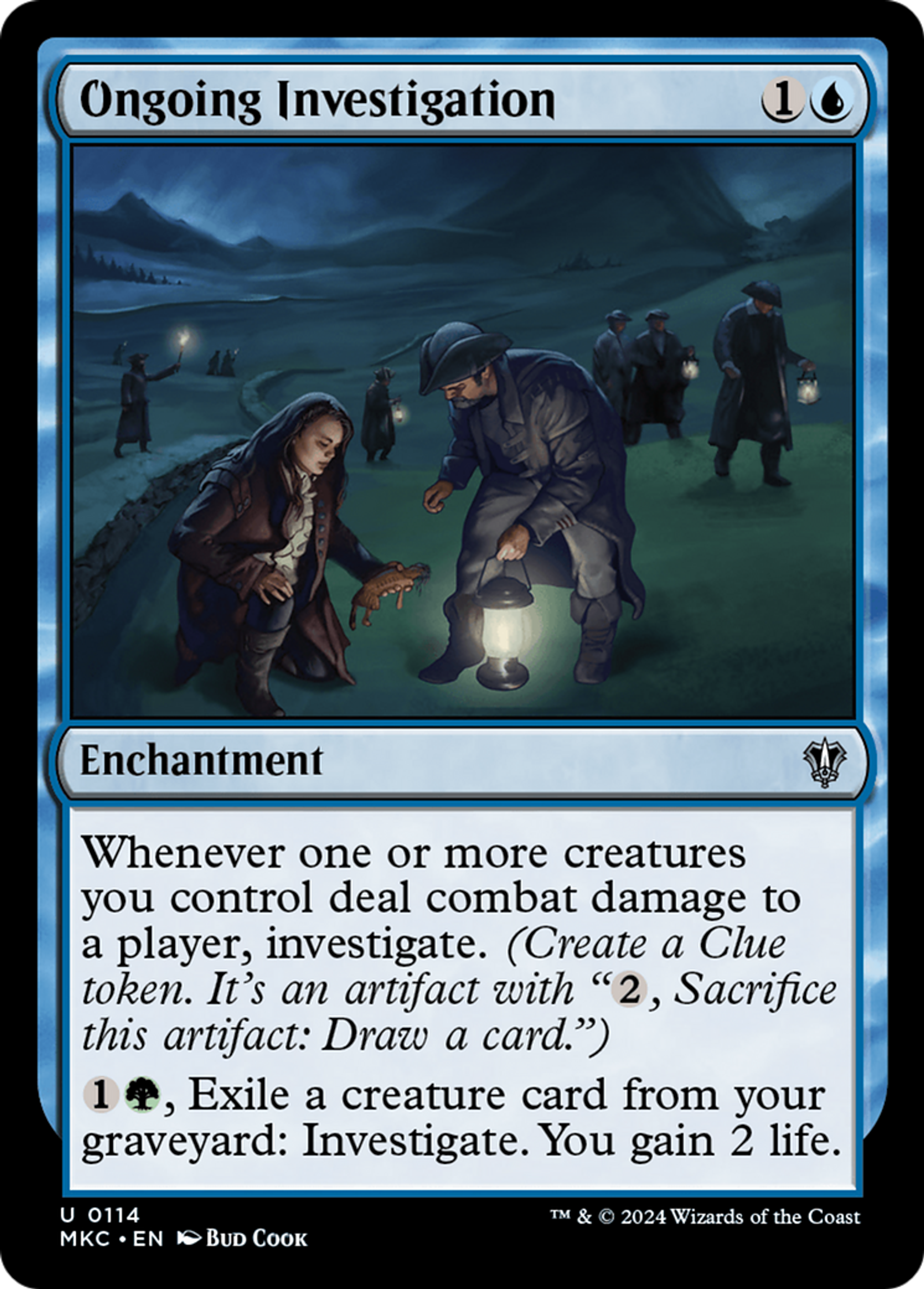 Ongoing Investigation — Murders at Karlov Manor Commander — Magic: The Gathering