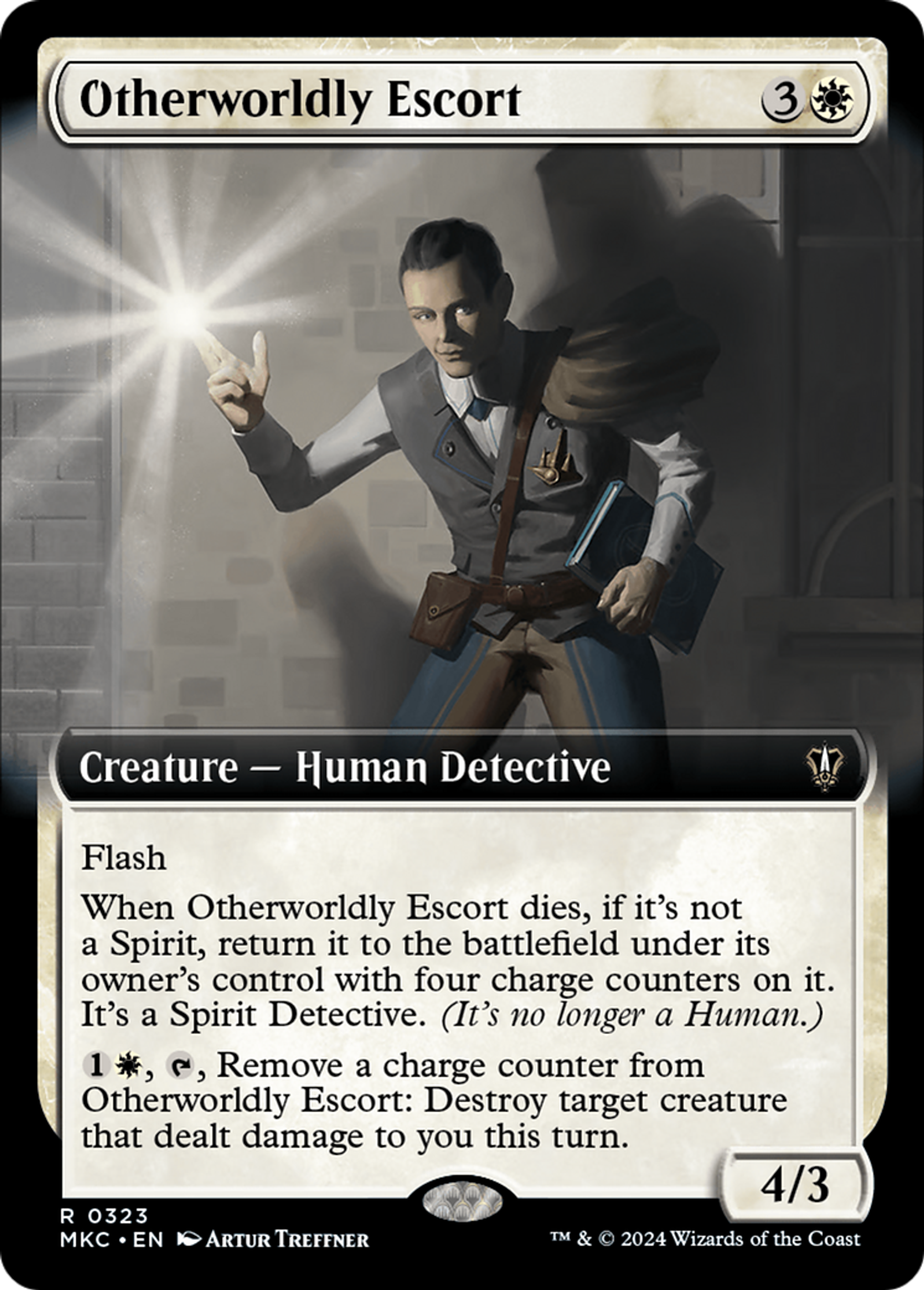Otherworldly Escort — Murders at Karlov Manor Commander — Magic: The Gathering