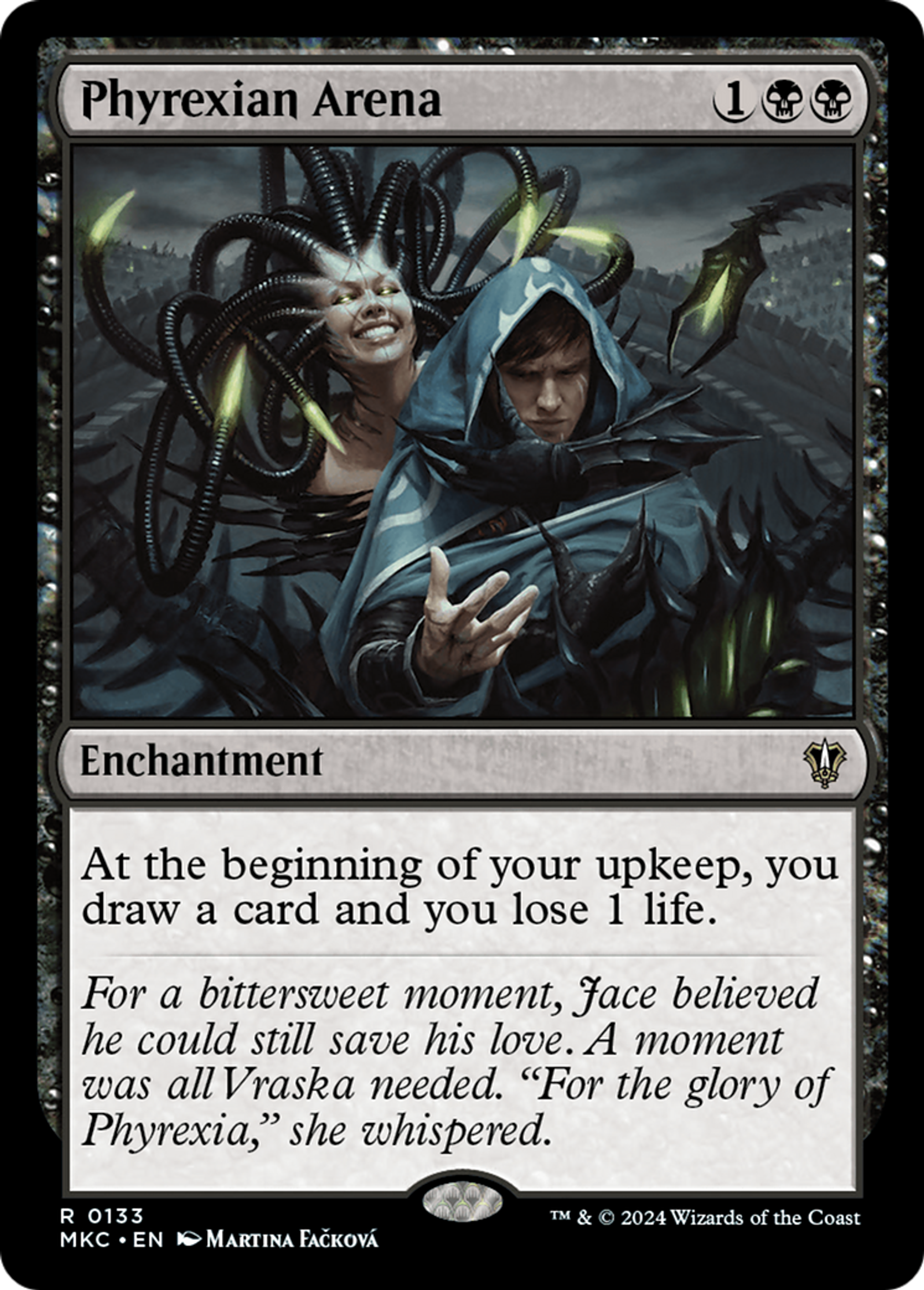 Phyrexian Arena — Murders at Karlov Manor Commander — Magic: The Gathering