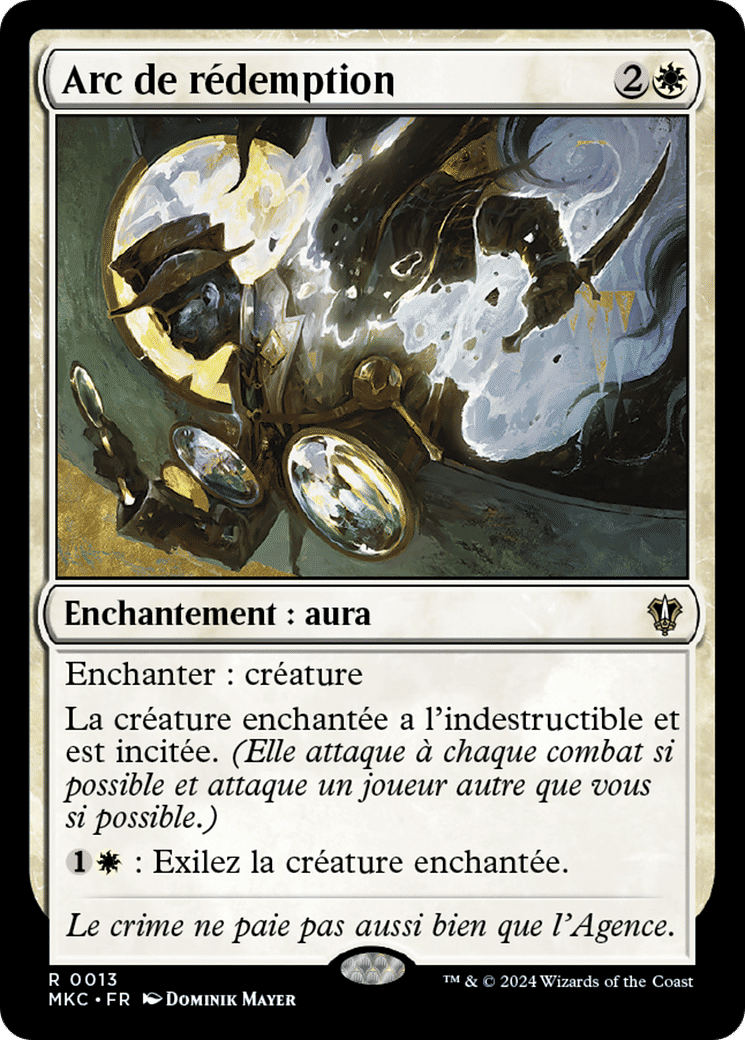 Arc de rédemption — Murders at Karlov Manor Commander — Magic: The Gathering