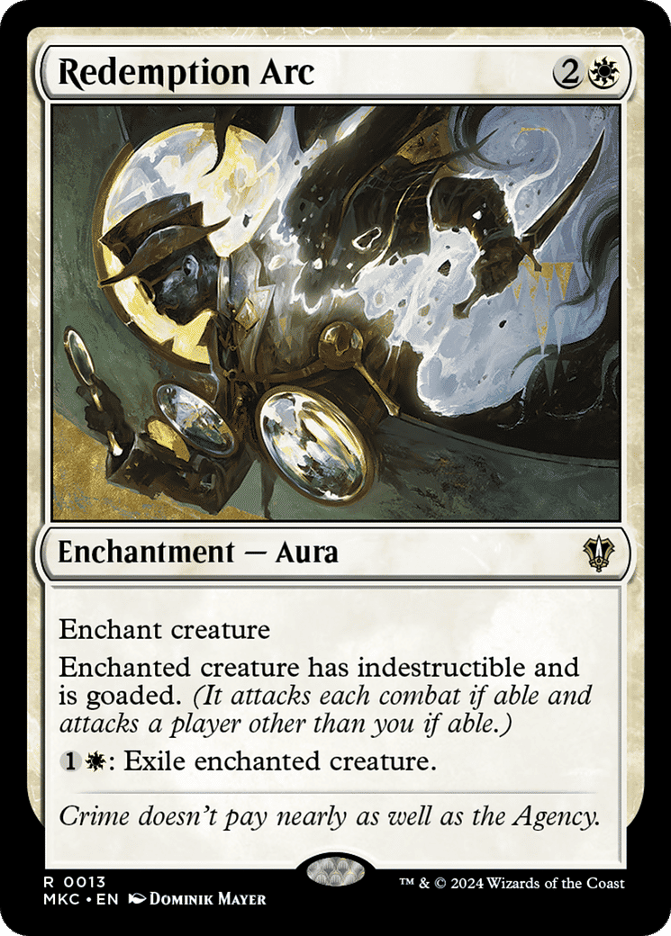 Redemption Arc — Murders at Karlov Manor Commander — Magic: The Gathering