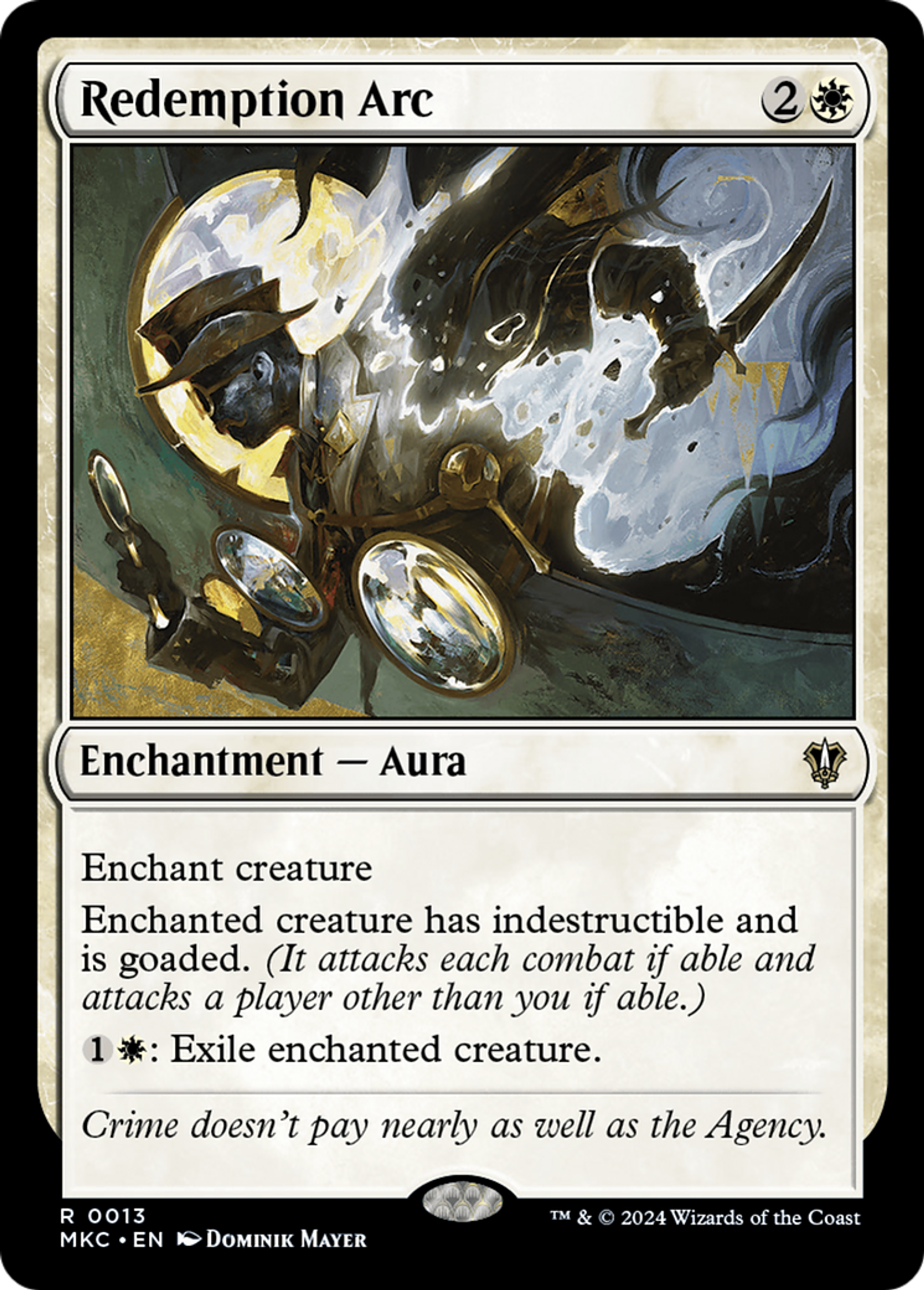 Redemption Arc — Murders at Karlov Manor Commander — Magic: The Gathering