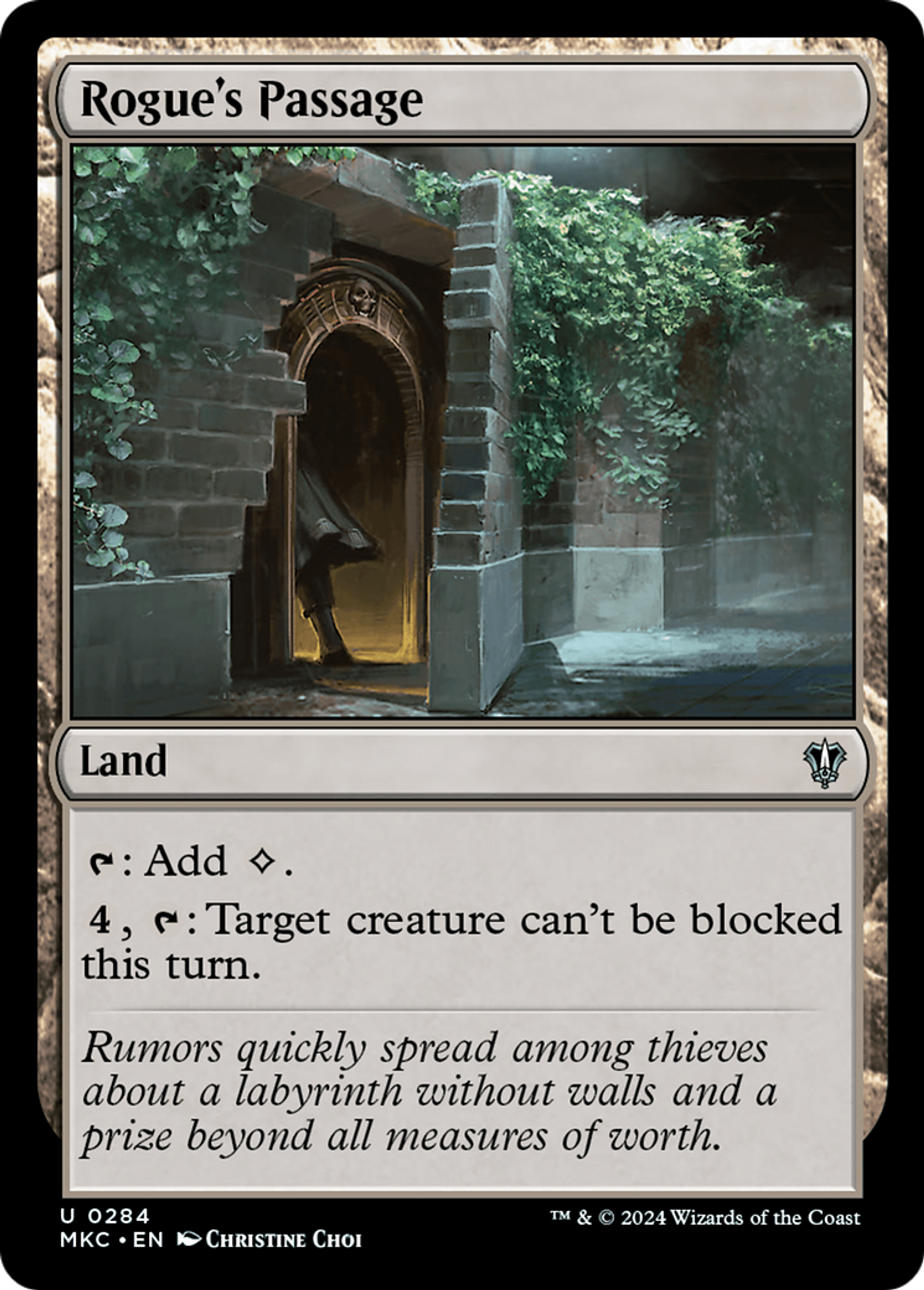 Rogue's Passage — Murders at Karlov Manor Commander — Magic: The Gathering