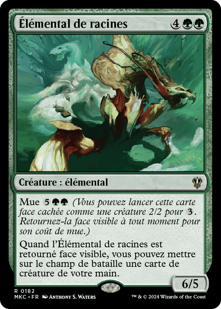 Élémental de racines — Murders at Karlov Manor Commander — Magic: The Gathering