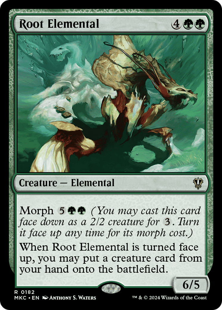 Root Elemental — Murders at Karlov Manor Commander — Magic: The Gathering