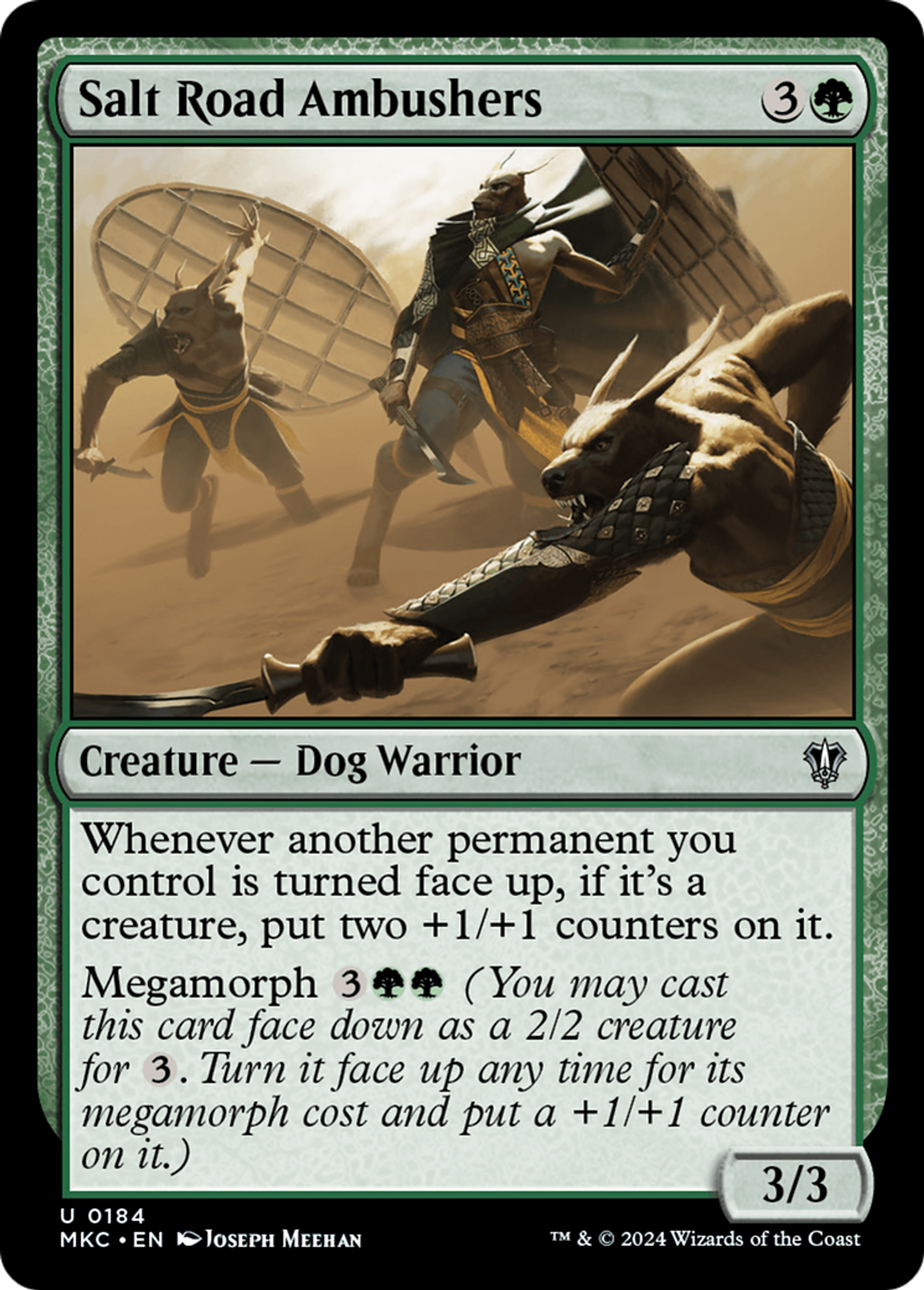 Salt Road Ambushers — Murders at Karlov Manor Commander — Magic: The Gathering