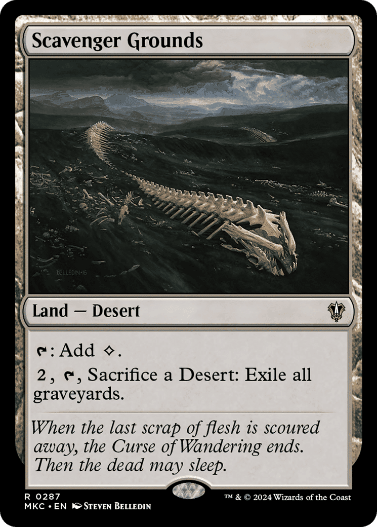 Scavenger Grounds — Murders at Karlov Manor Commander — Magic: The Gathering