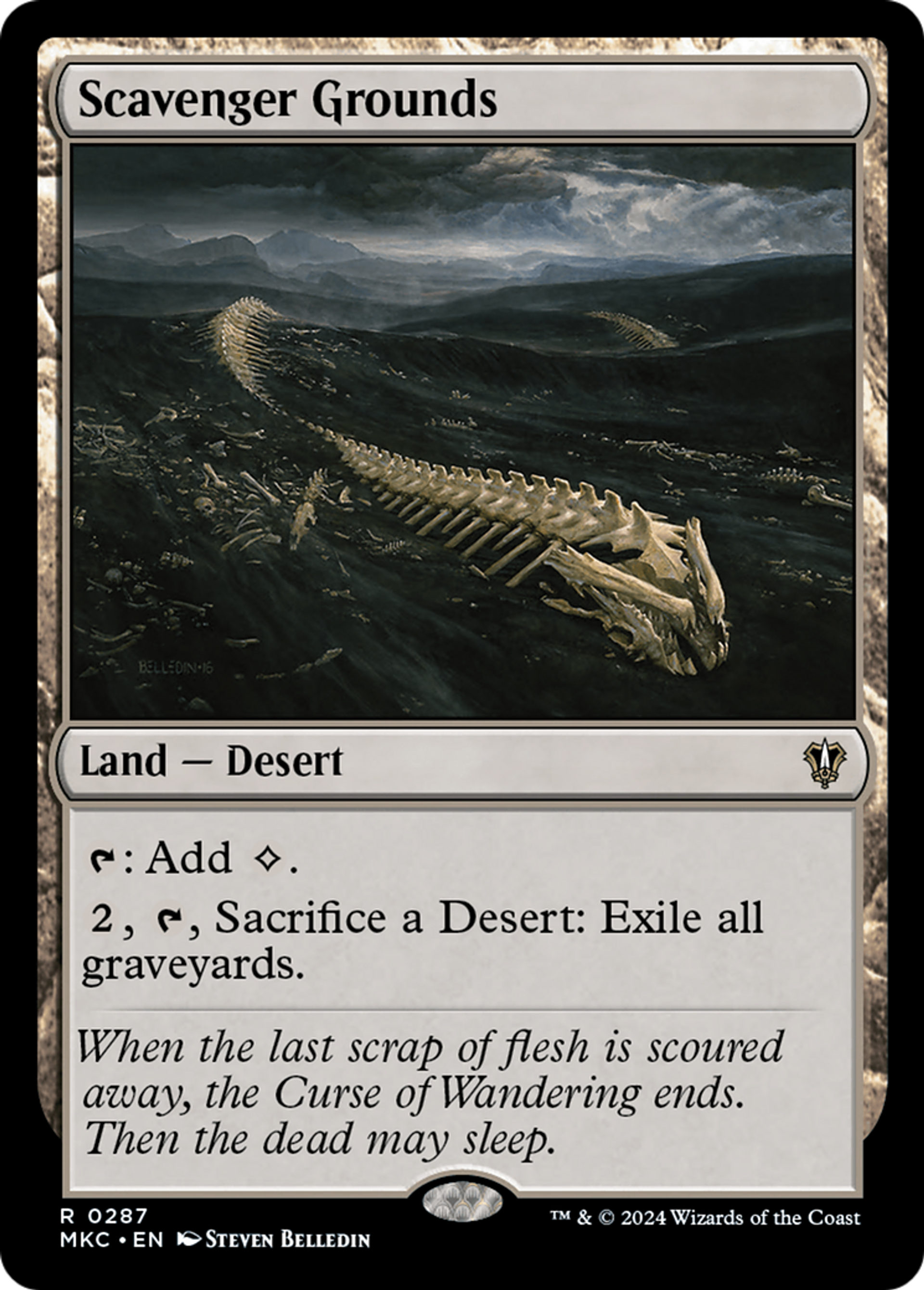 Scavenger Grounds — Murders at Karlov Manor Commander — Magic: The Gathering