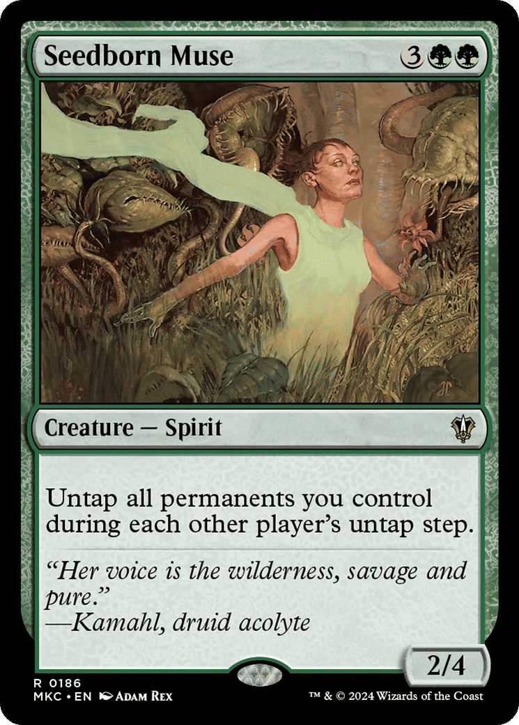 Seedborn Muse — Murders at Karlov Manor Commander — Magic: The Gathering