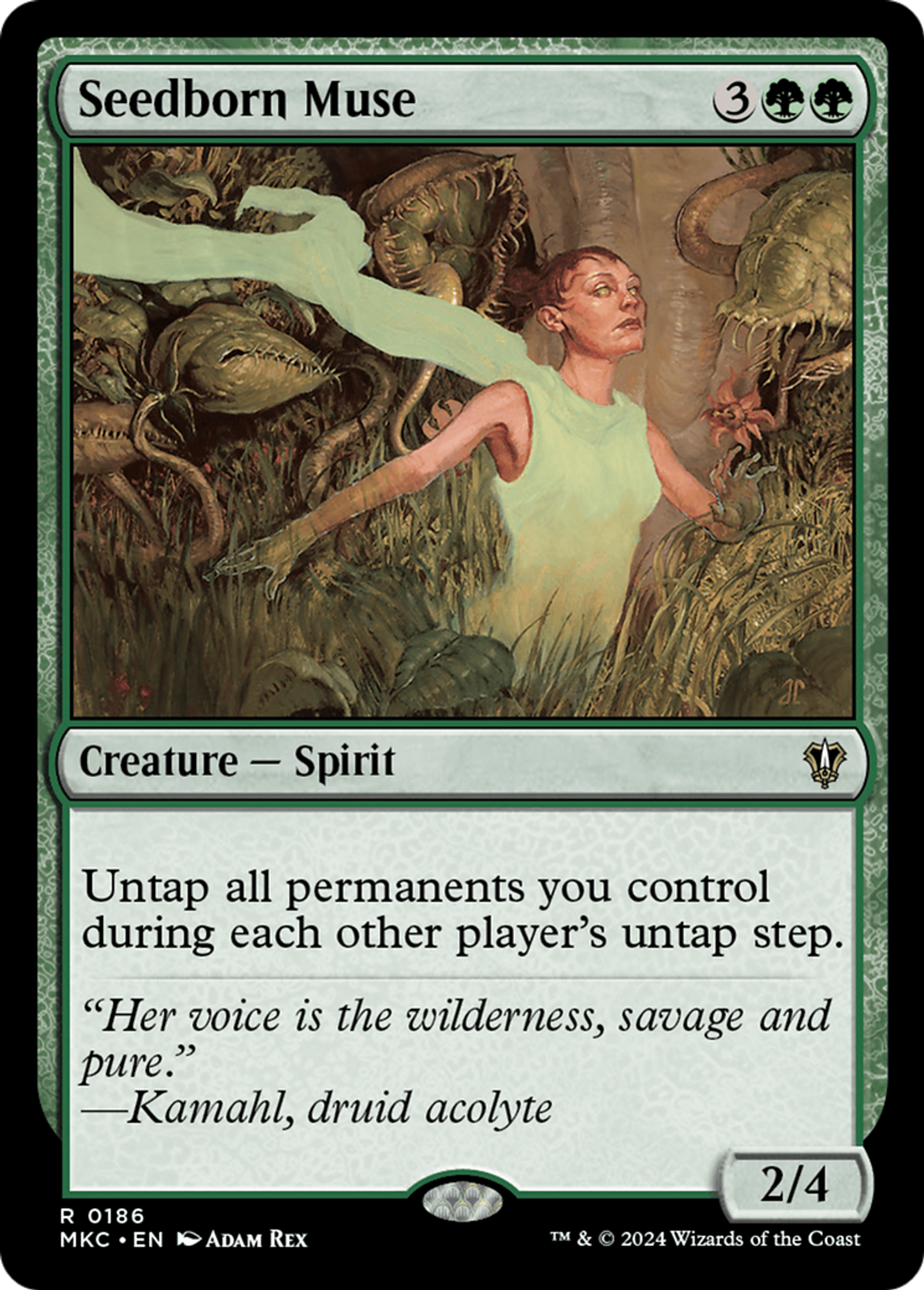 Seedborn Muse — Murders at Karlov Manor Commander — Magic: The Gathering