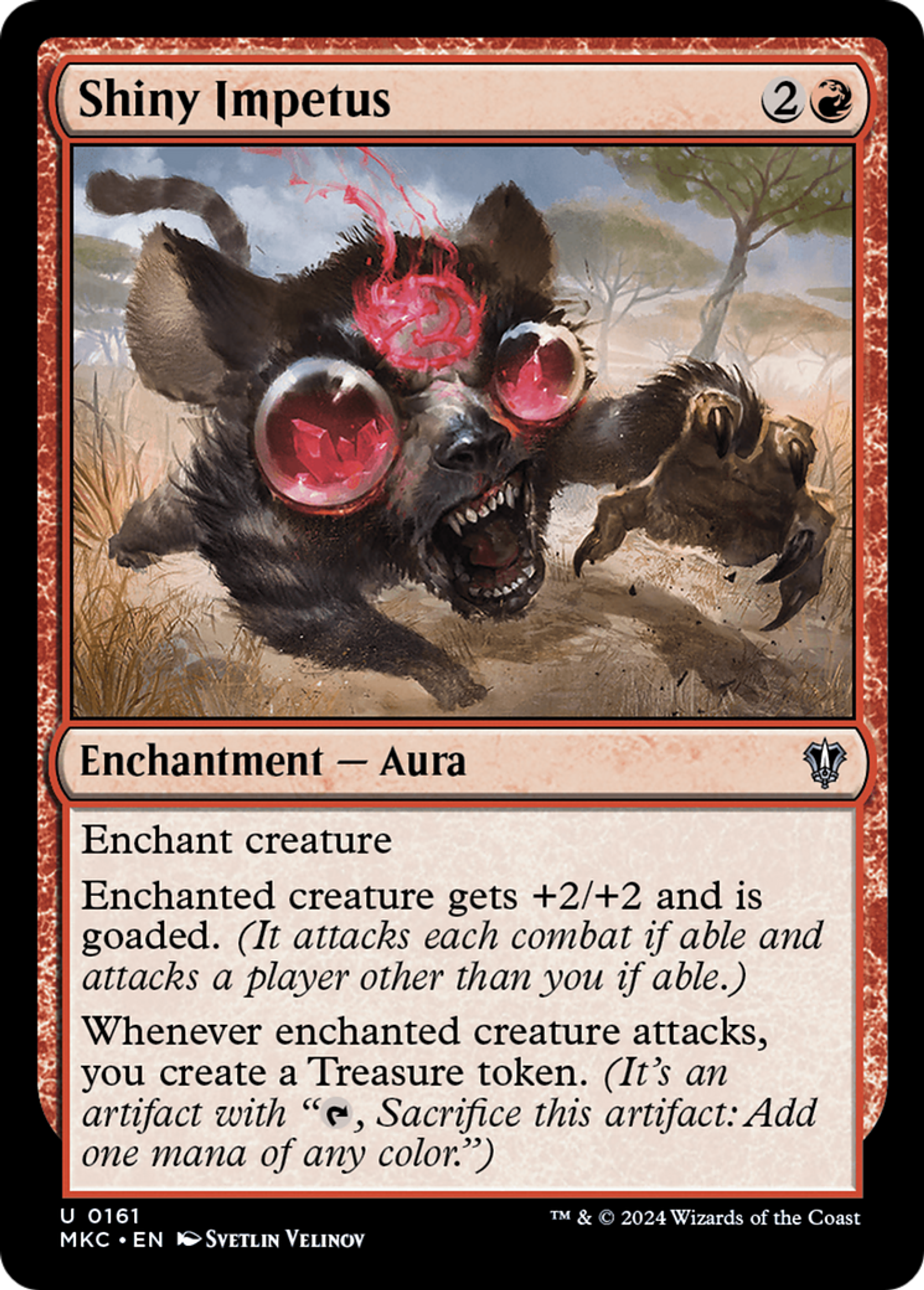 Shiny Impetus — Murders at Karlov Manor Commander — Magic: The Gathering