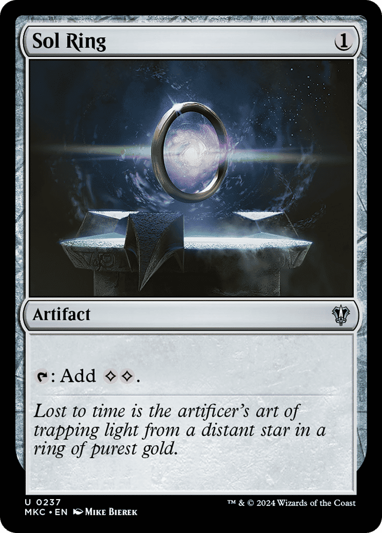 Sol Ring — Murders at Karlov Manor Commander — Magic: The Gathering