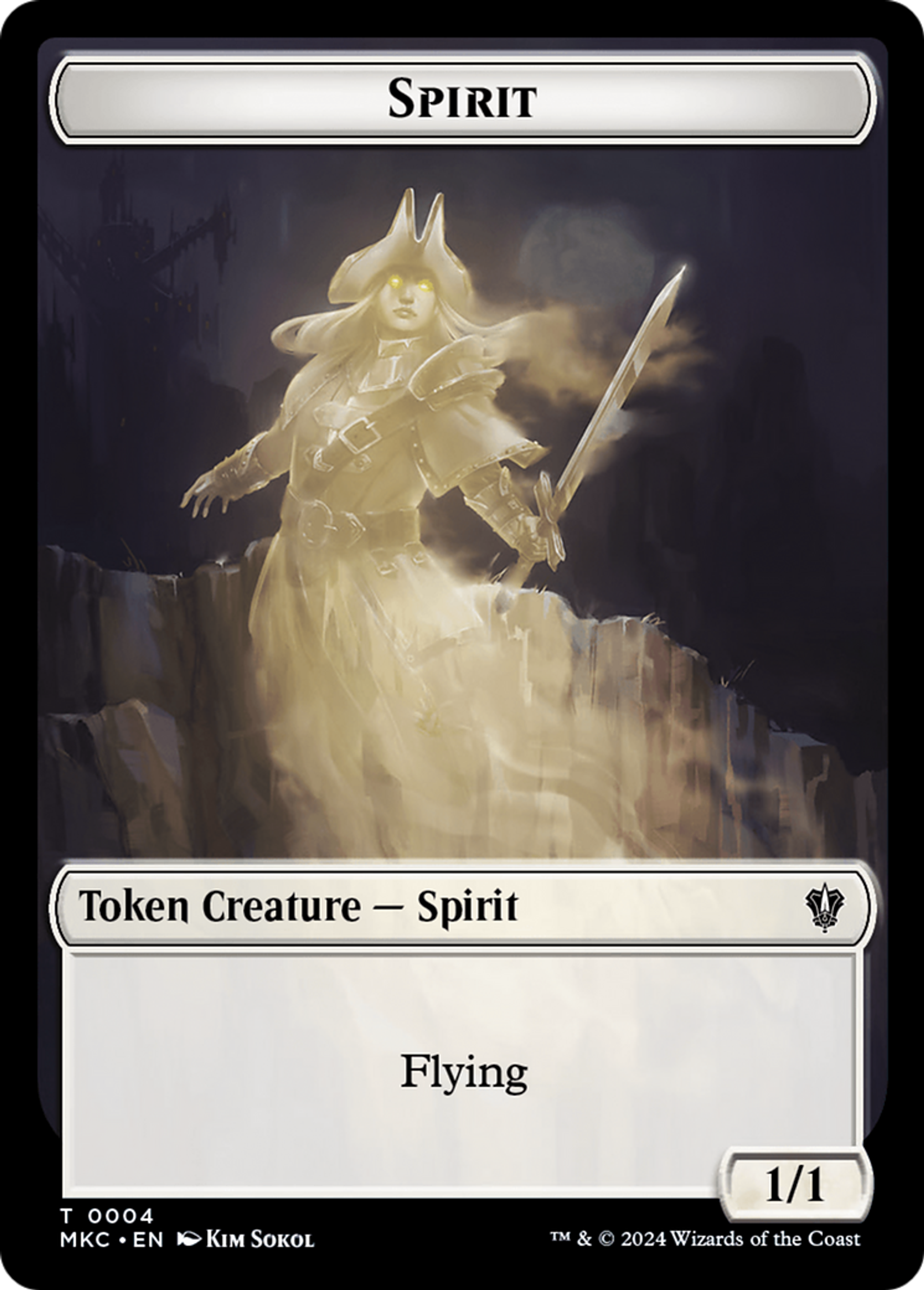 Spirit — Murders at Karlov Manor Commander — Magic: The Gathering