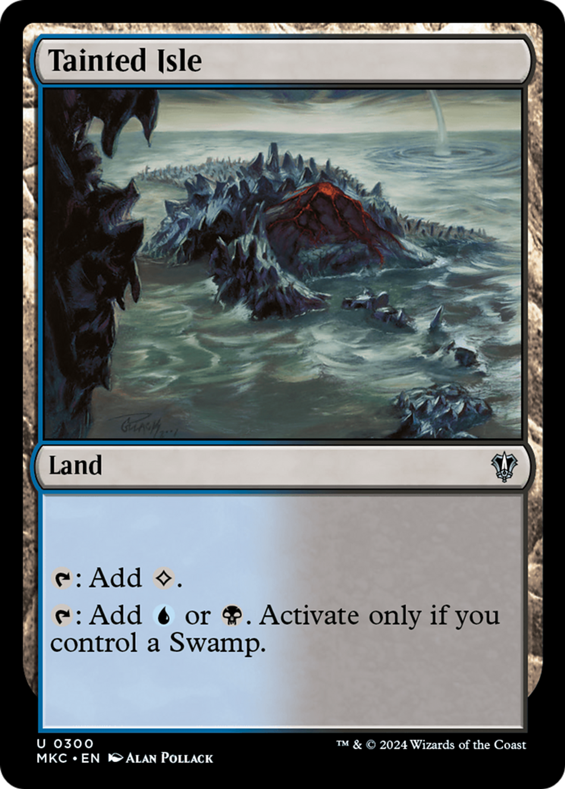 Tainted Isle — Murders at Karlov Manor Commander — Magic: The Gathering