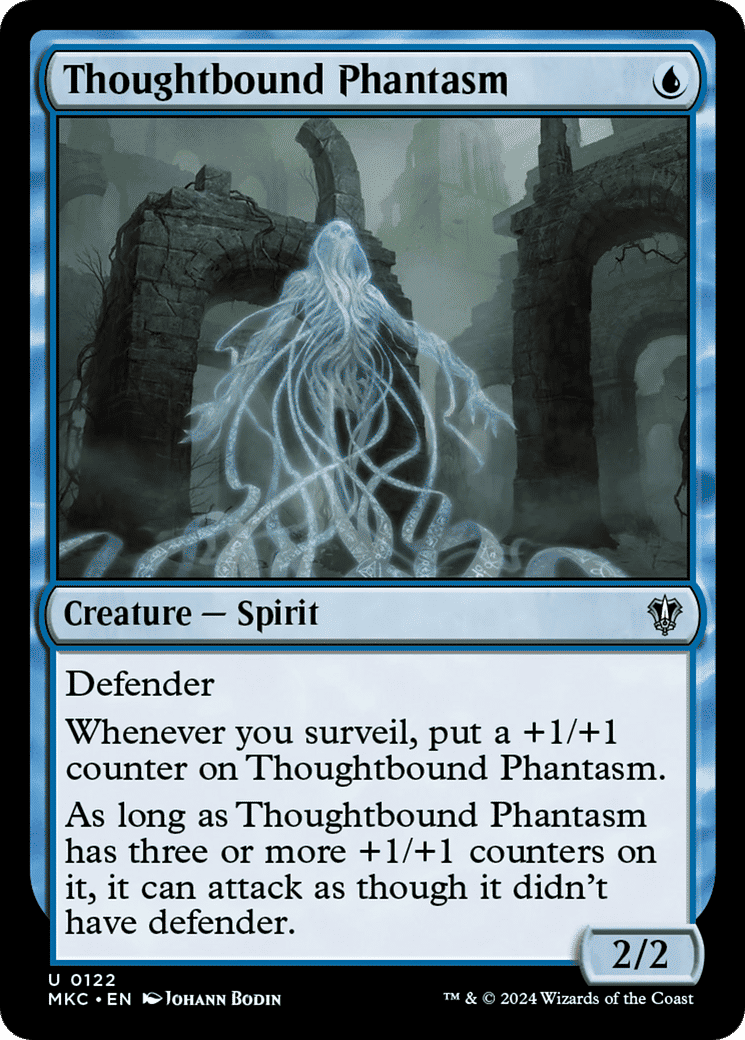 Thoughtbound Phantasm — Murders at Karlov Manor Commander — Magic: The Gathering
