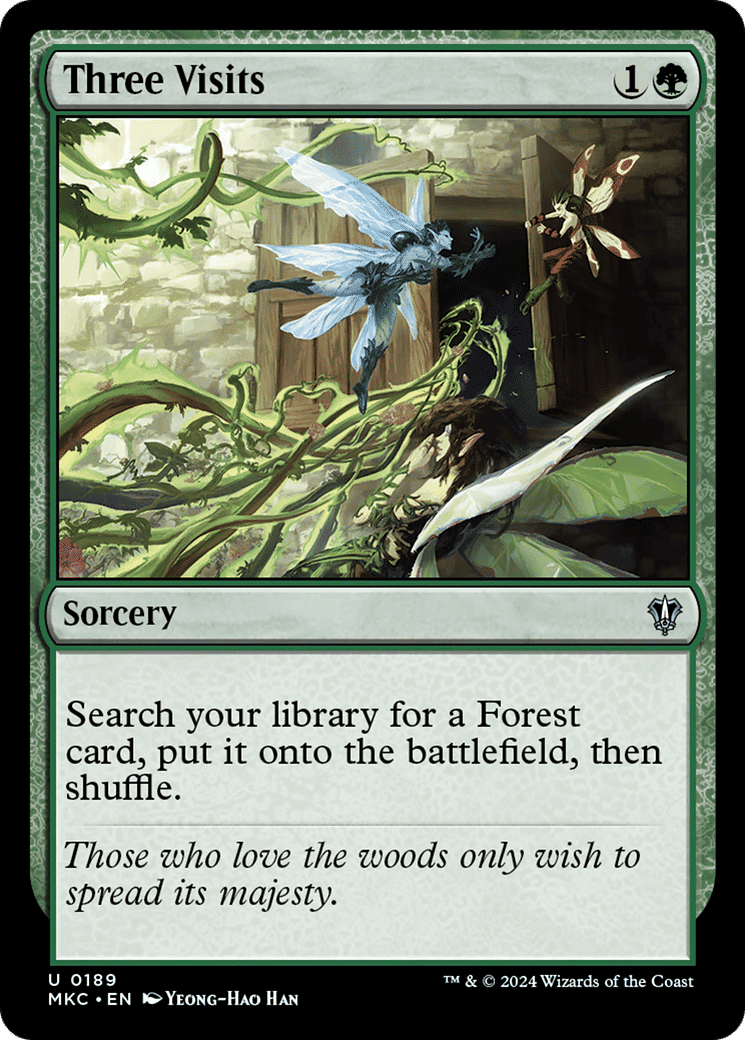 Three Visits from Murders at Karlov Manor Commander - Magic: The Gathering