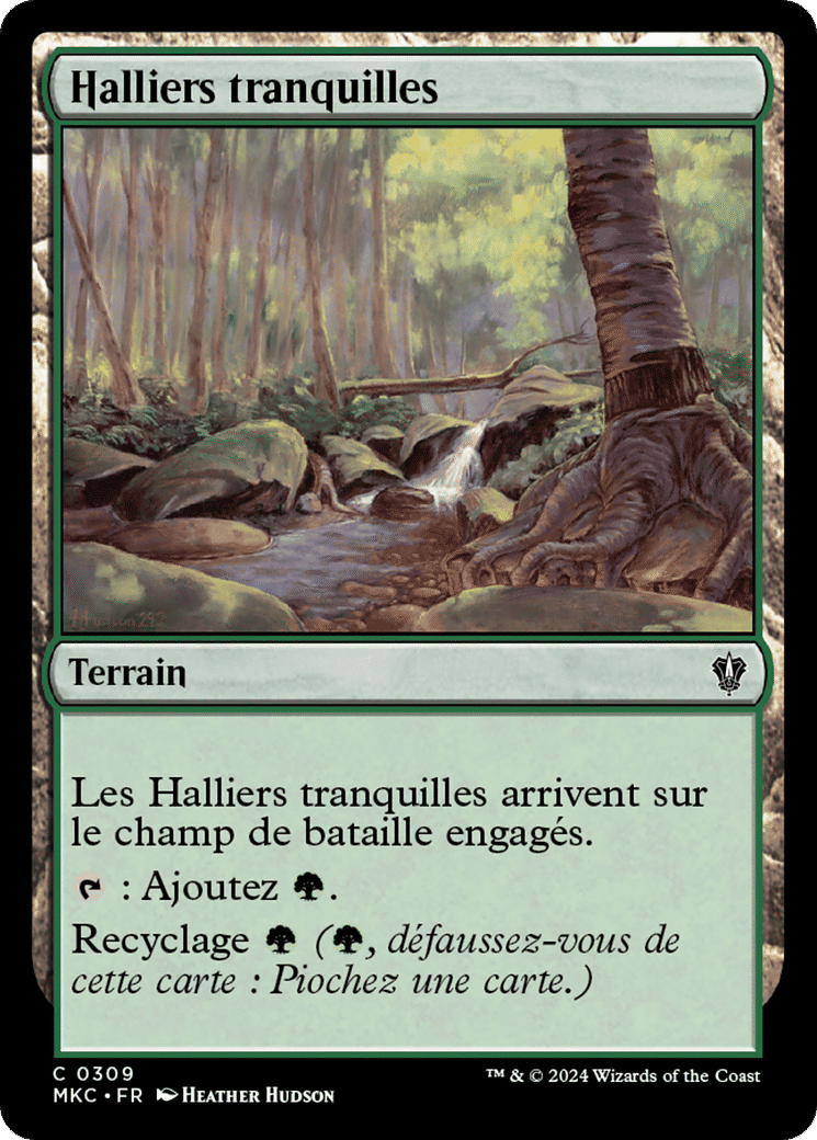 Halliers tranquilles from Murders at Karlov Manor Commander - Magic: The Gathering