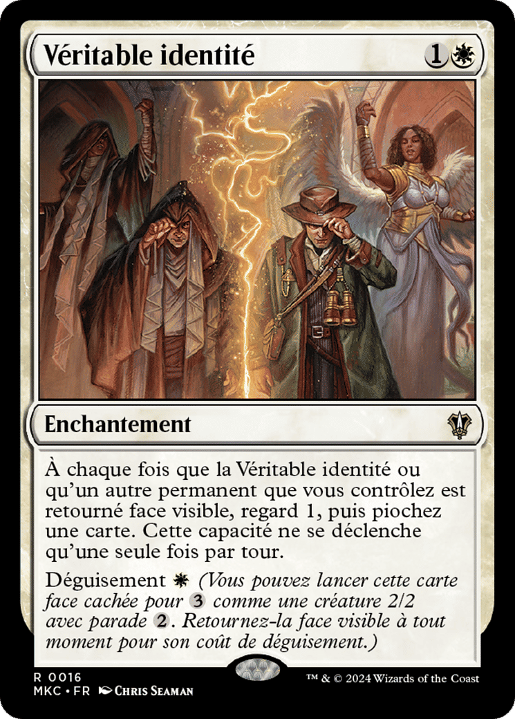 Véritable identité — Murders at Karlov Manor Commander — Magic: The Gathering