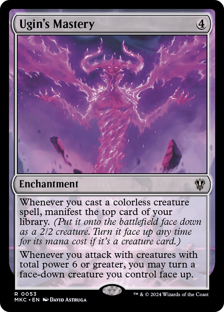 Ugin's Mastery — Murders at Karlov Manor Commander — Magic: The Gathering