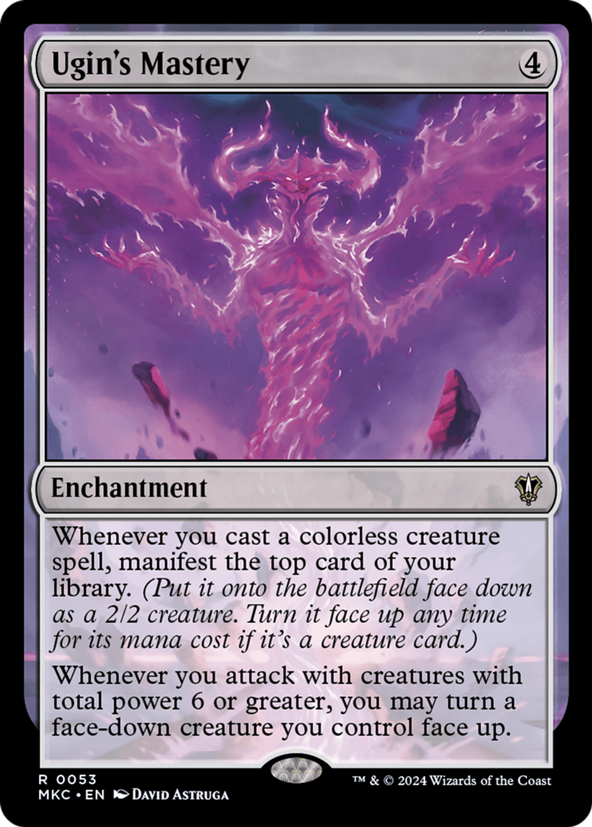 Ugin's Mastery — Murders at Karlov Manor Commander — Magic: The Gathering