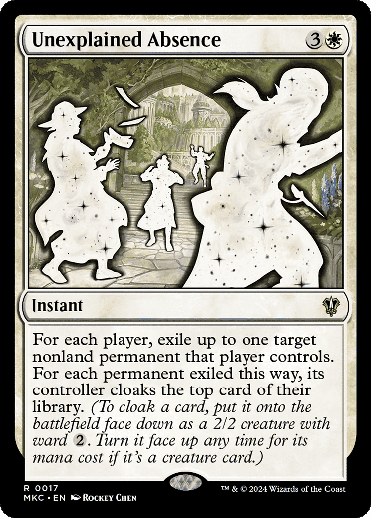 Unexplained Absence — Murders at Karlov Manor Commander — Magic: The Gathering