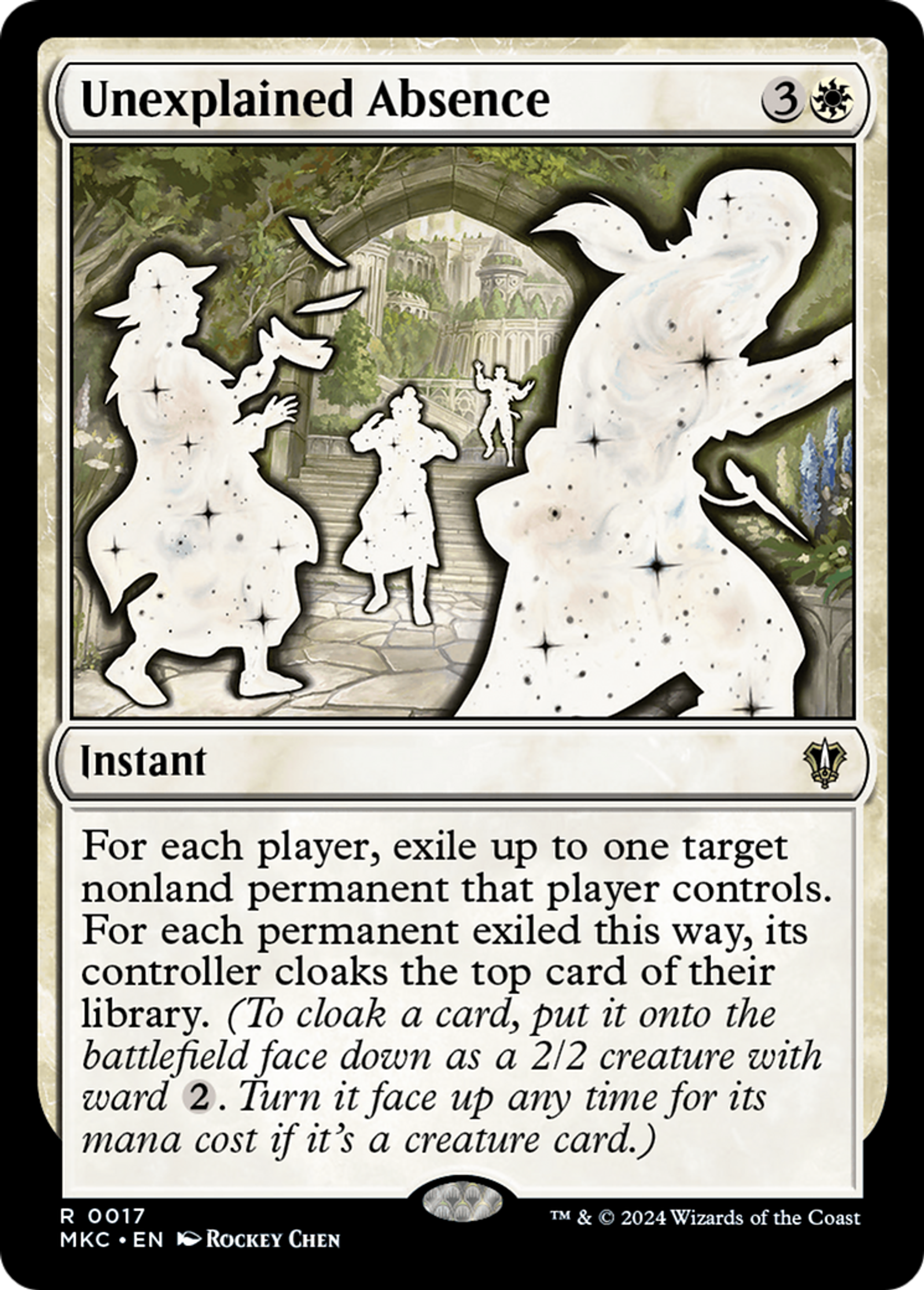 Unexplained Absence — Murders at Karlov Manor Commander — Magic: The Gathering