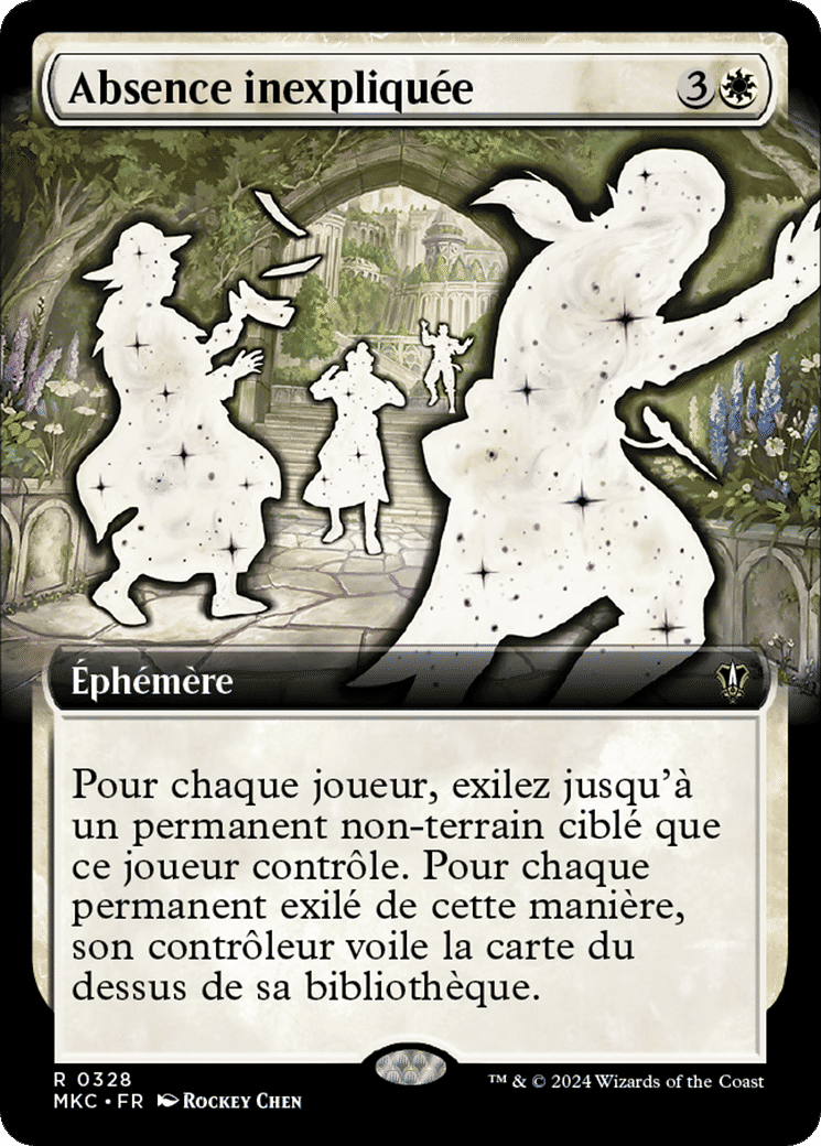 Absence inexpliquée from Murders at Karlov Manor Commander - Magic: The Gathering