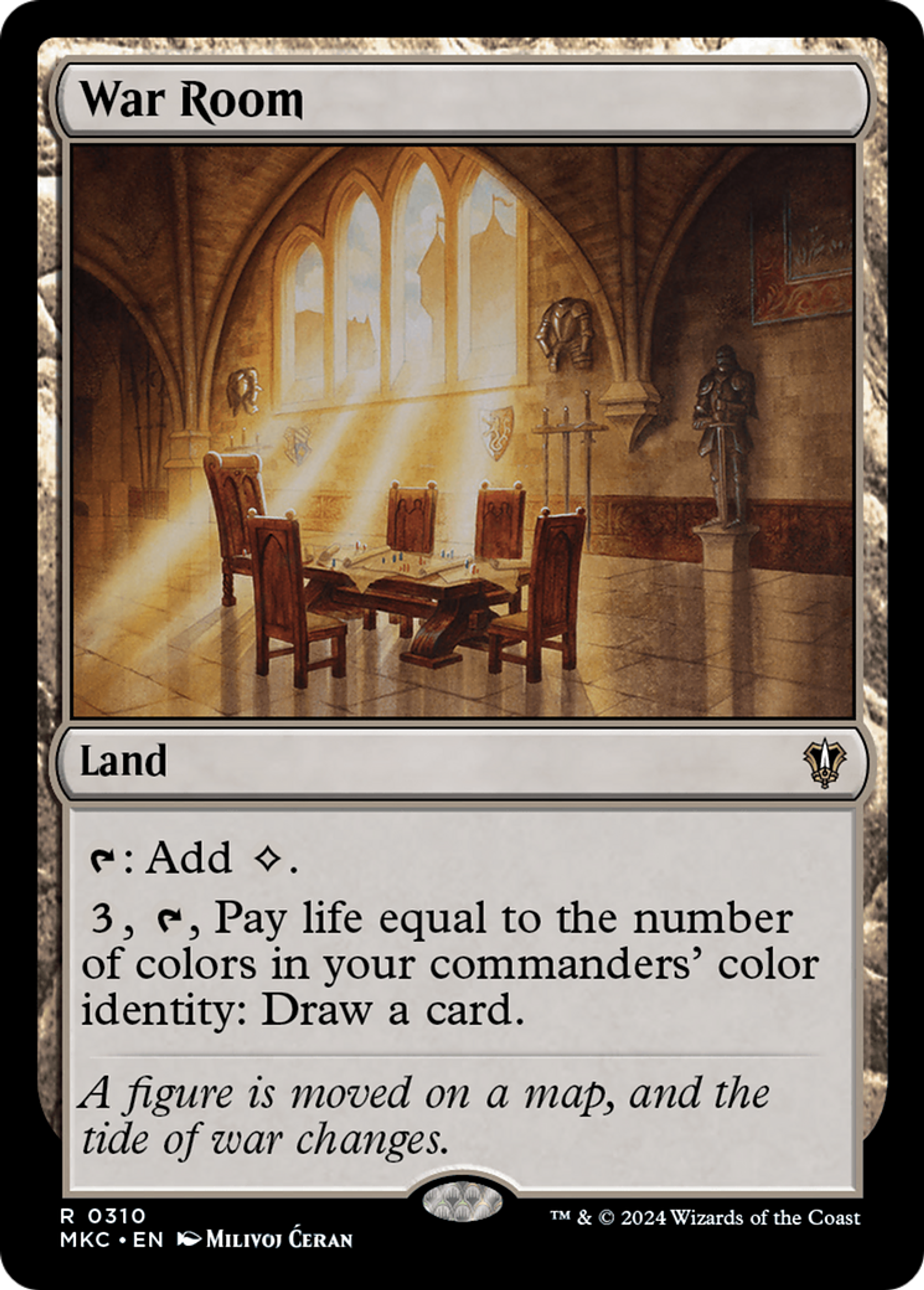 War Room — Murders at Karlov Manor Commander — Magic: The Gathering