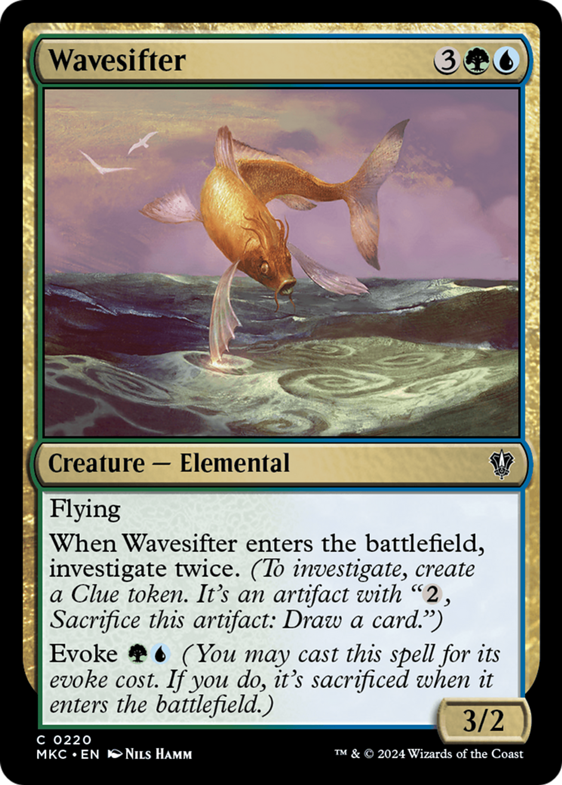 Wavesifter — Murders at Karlov Manor Commander — Magic: The Gathering
