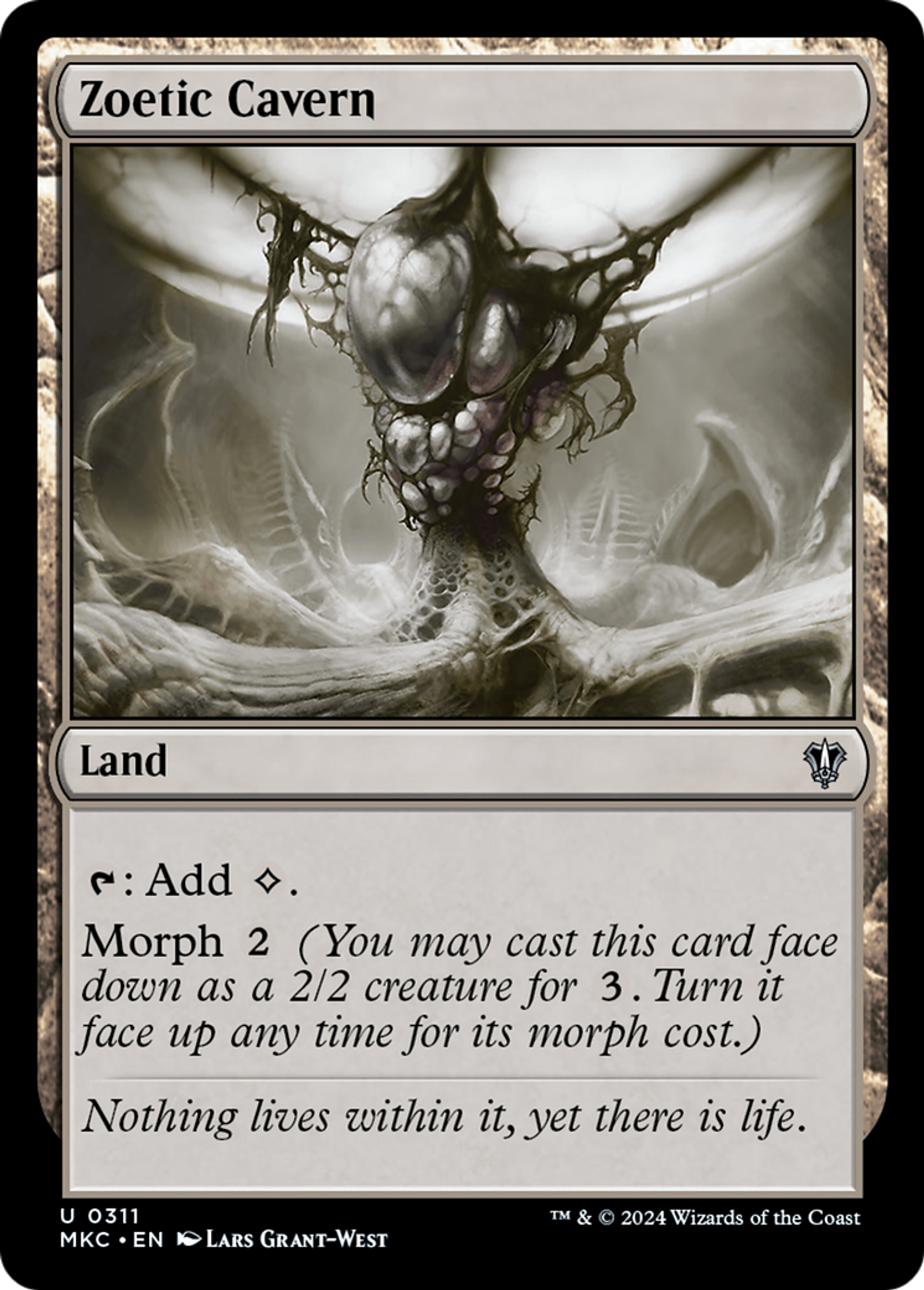 Zoetic Cavern — Murders at Karlov Manor Commander — Magic: The Gathering
