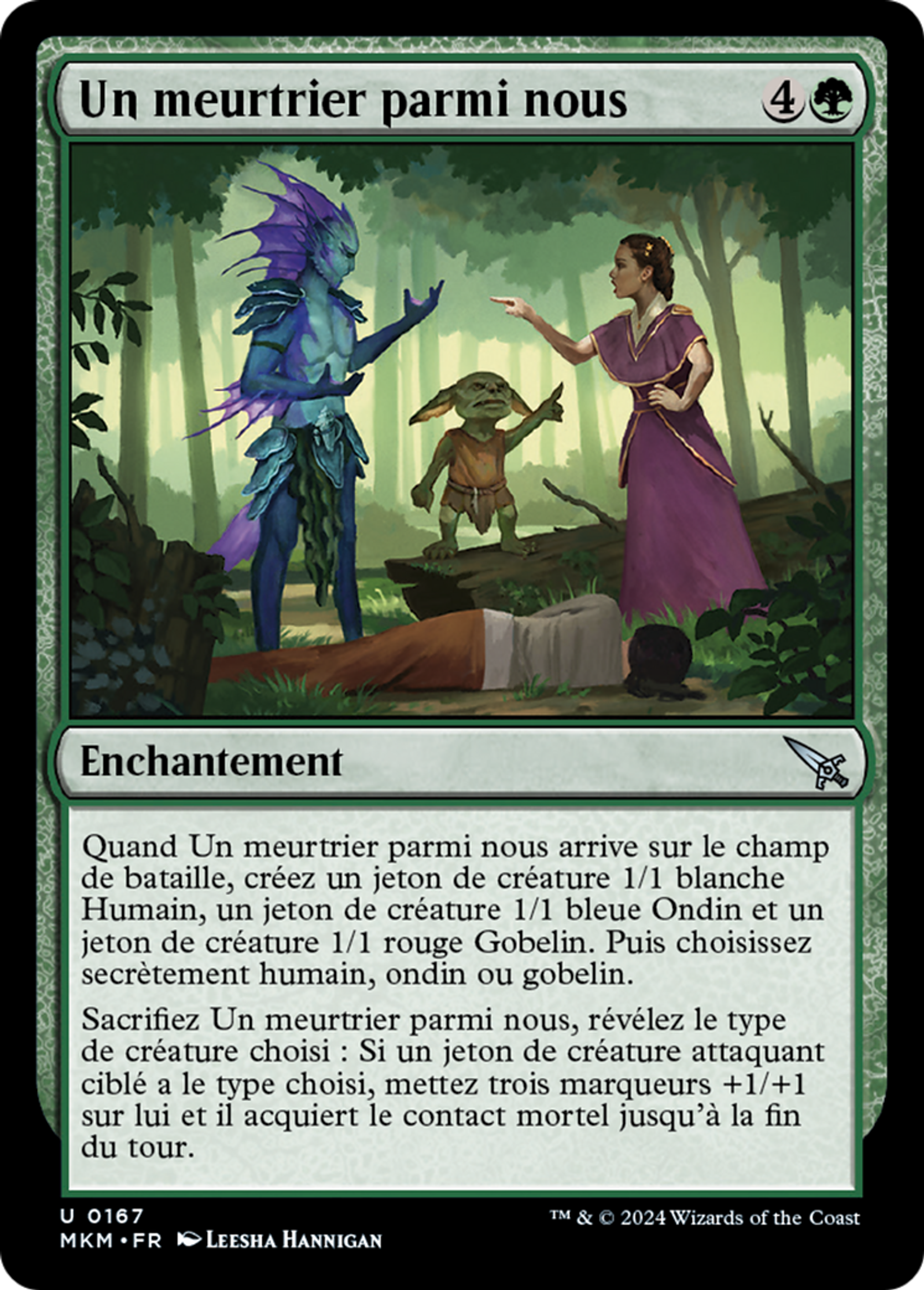 Un meurtrier parmi nous — Murders at Karlov Manor — Magic: The Gathering