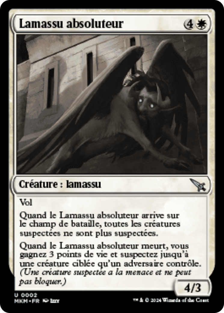 Lamassu absoluteur — Murders at Karlov Manor — Magic: The Gathering