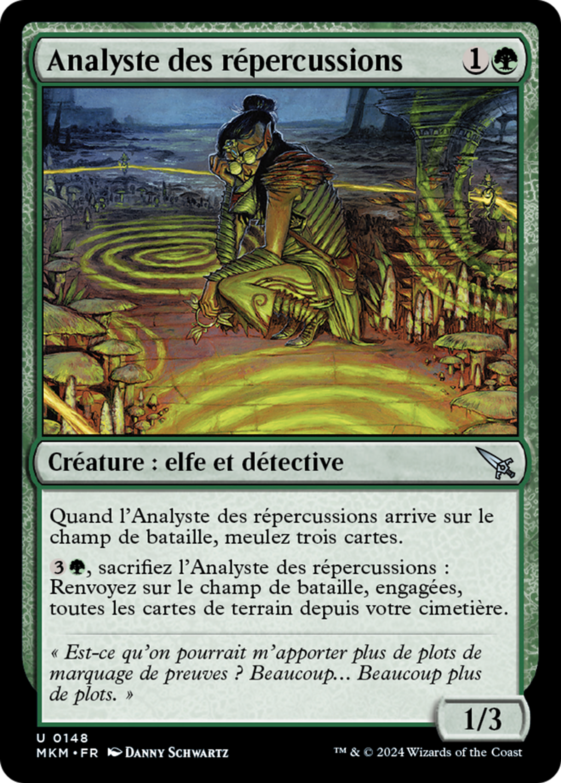 Analyste des répercussions — Murders at Karlov Manor — Magic: The Gathering