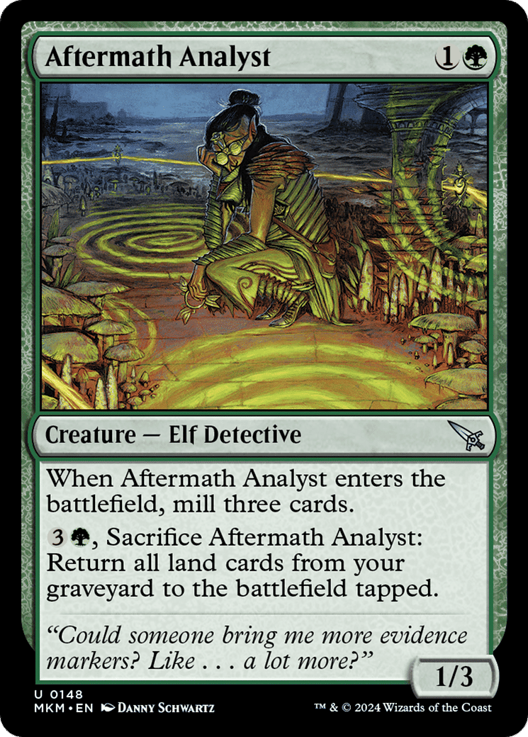 Analyste des répercussions — Murders at Karlov Manor — Magic: The Gathering