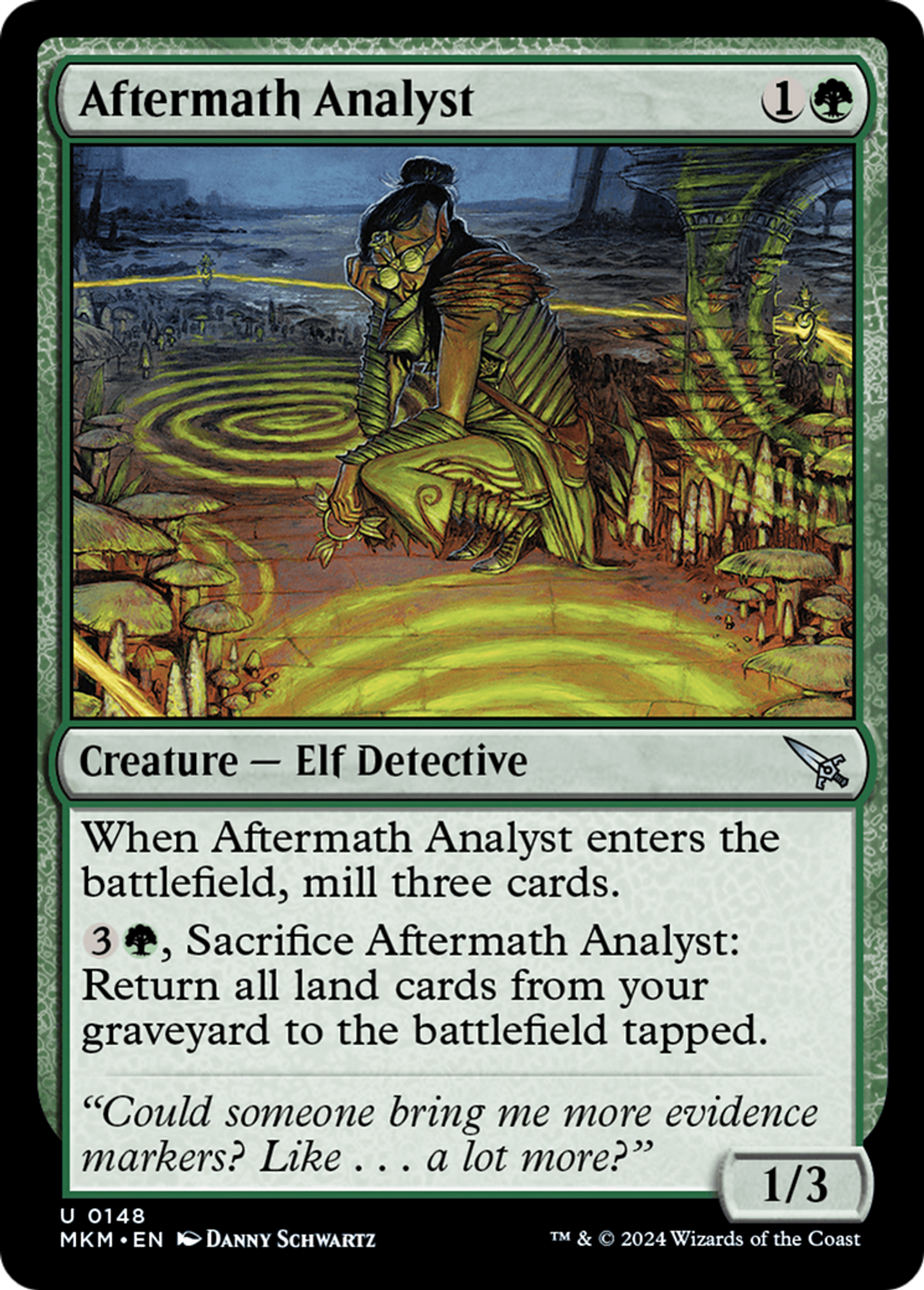 Analyste des répercussions — Murders at Karlov Manor — Magic: The Gathering