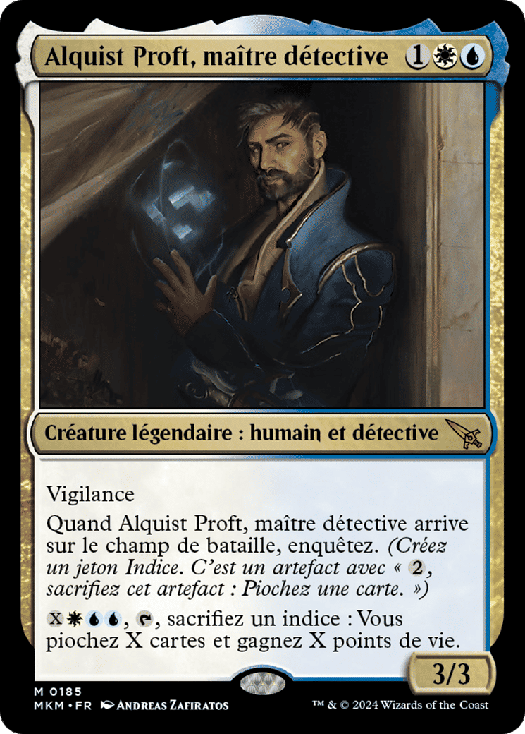 Alquist Proft, maître détective — Murders at Karlov Manor — Magic: The Gathering