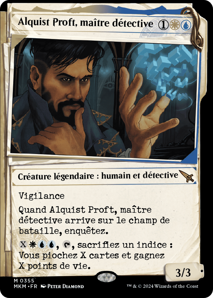 Alquist Proft, maître détective — Murders at Karlov Manor — Magic: The Gathering