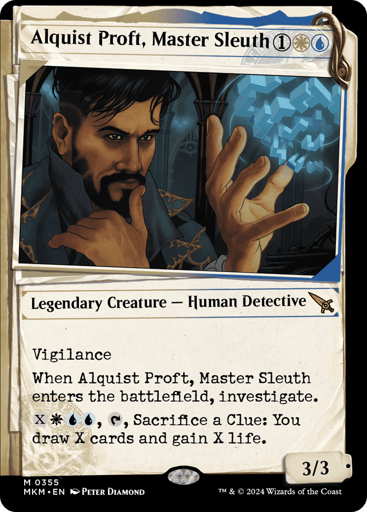 Alquist Proft, Master Sleuth — Murders at Karlov Manor — Magic: The Gathering