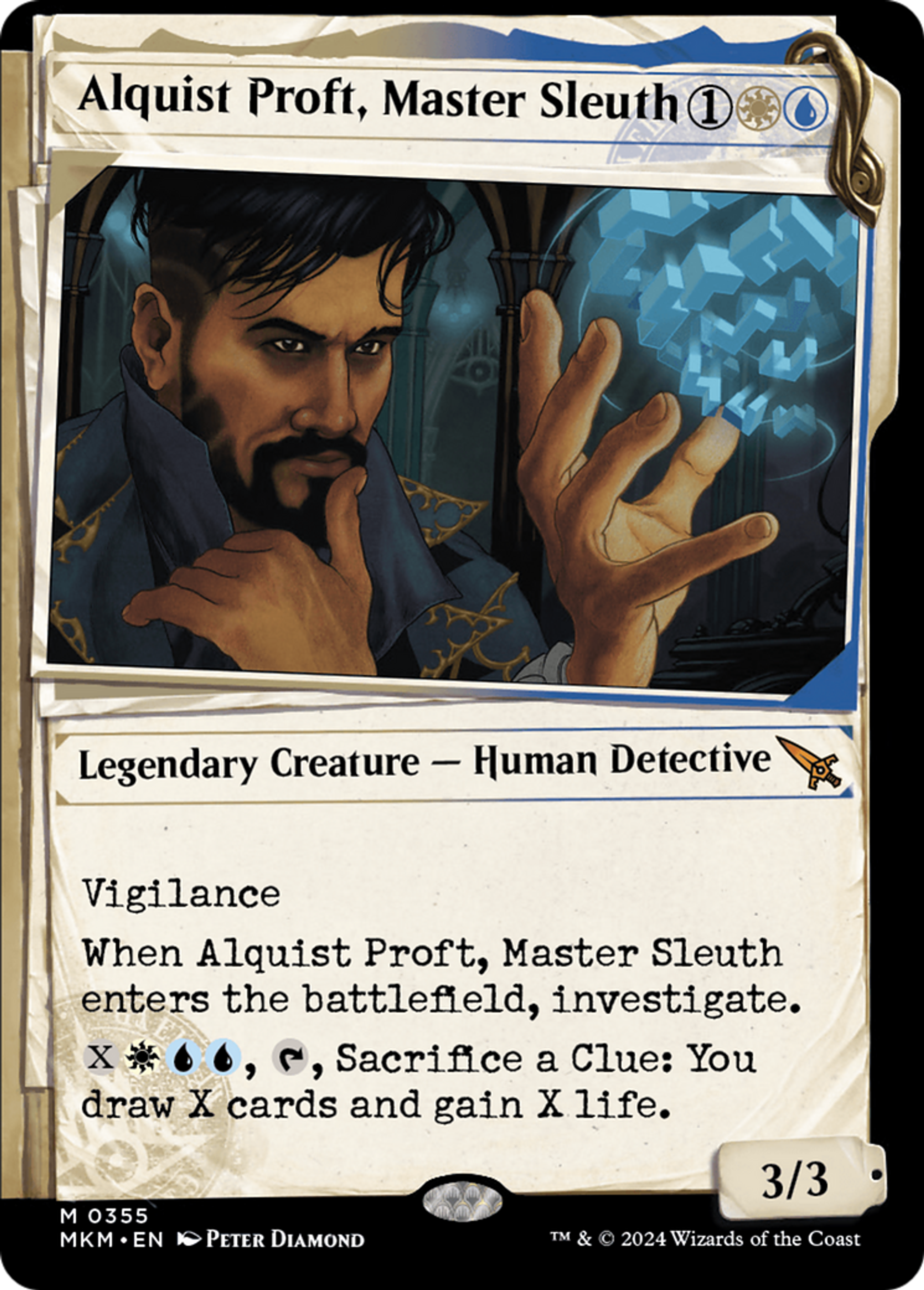 Alquist Proft, Master Sleuth — Murders at Karlov Manor — Magic: The Gathering