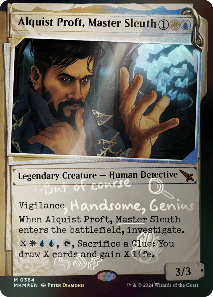 Alquist Proft, Master Sleuth — Murders at Karlov Manor — Magic: The Gathering