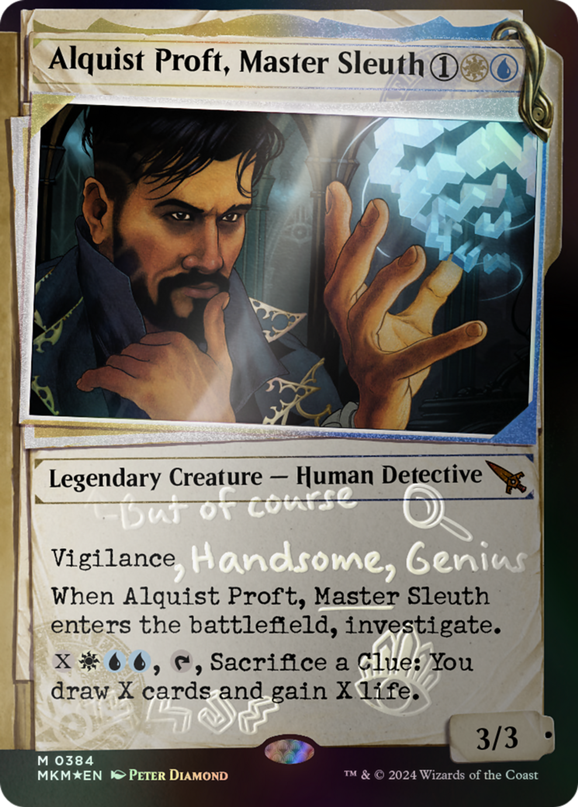 Alquist Proft, Master Sleuth — Murders at Karlov Manor — Magic: The Gathering