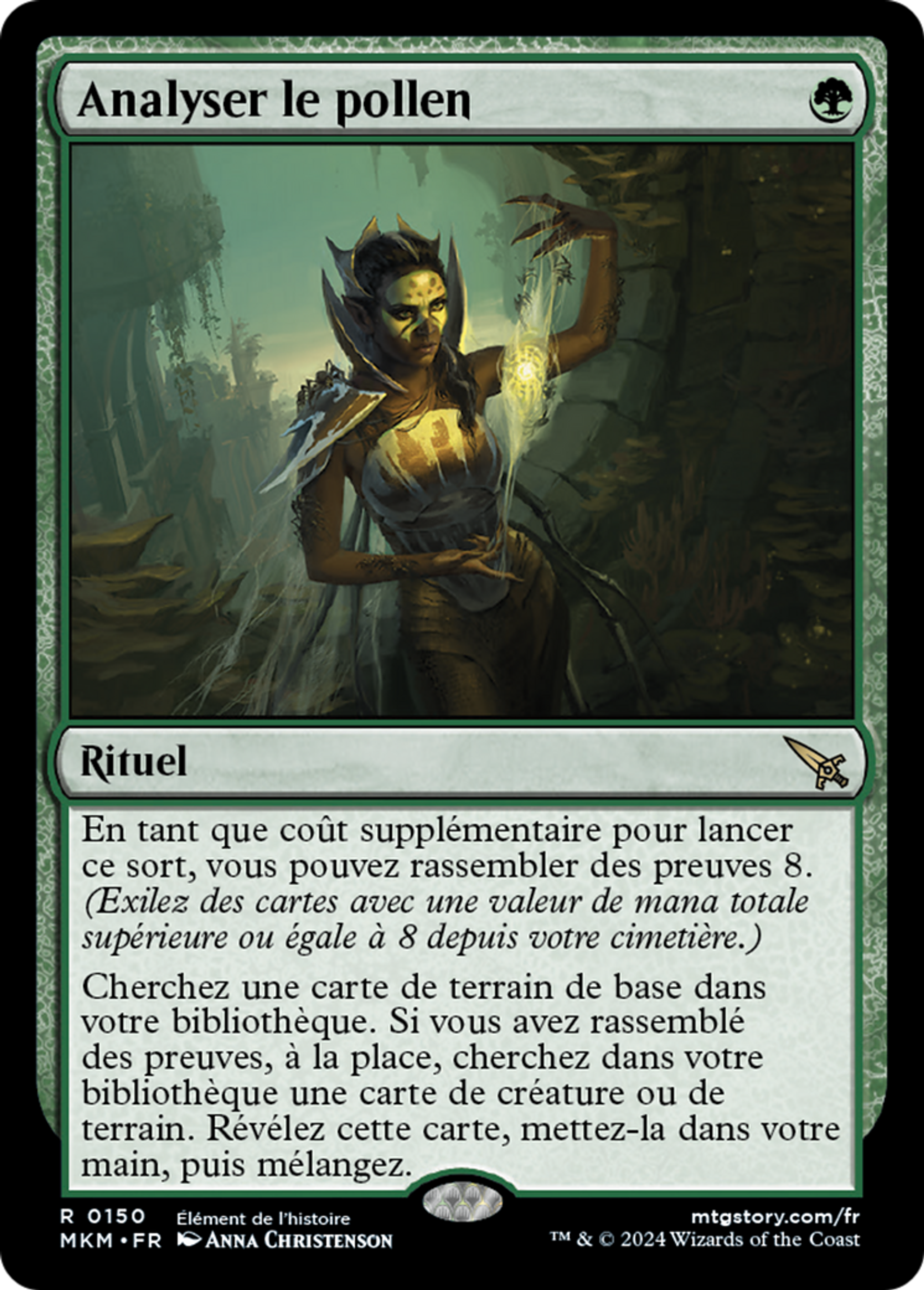 Analyser le pollen — Murders at Karlov Manor — Magic: The Gathering