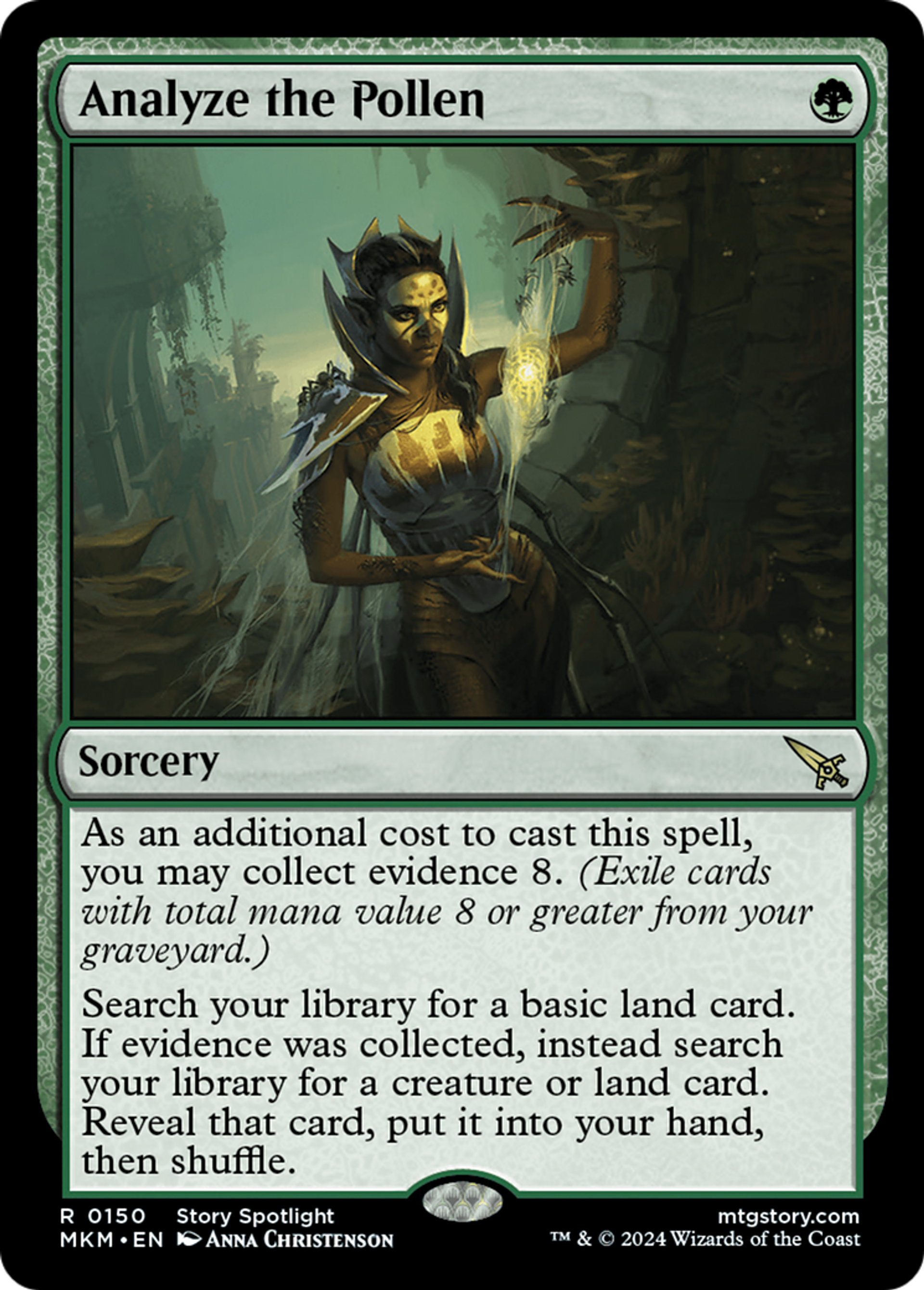 Analyser le pollen — Murders at Karlov Manor — Magic: The Gathering