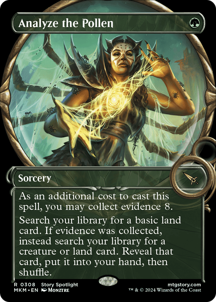 Analyze the Pollen — Murders at Karlov Manor — Magic: The Gathering