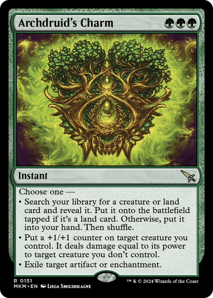 Archdruid's Charm — Murders at Karlov Manor — Magic: The Gathering