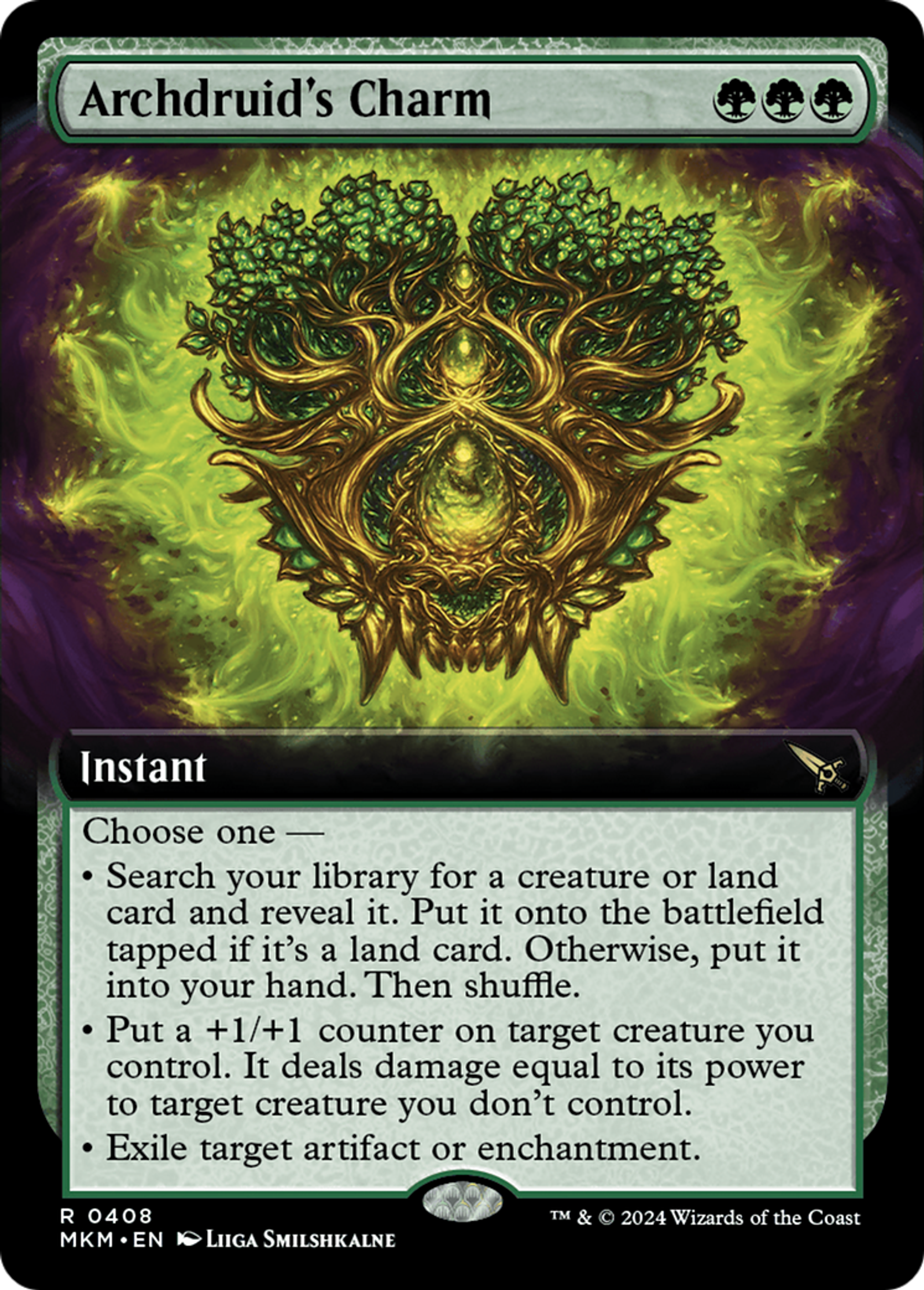 Archdruid's Charm — Murders at Karlov Manor — Magic: The Gathering