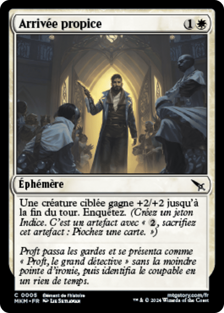 Arrivée propice — Murders at Karlov Manor — Magic: The Gathering