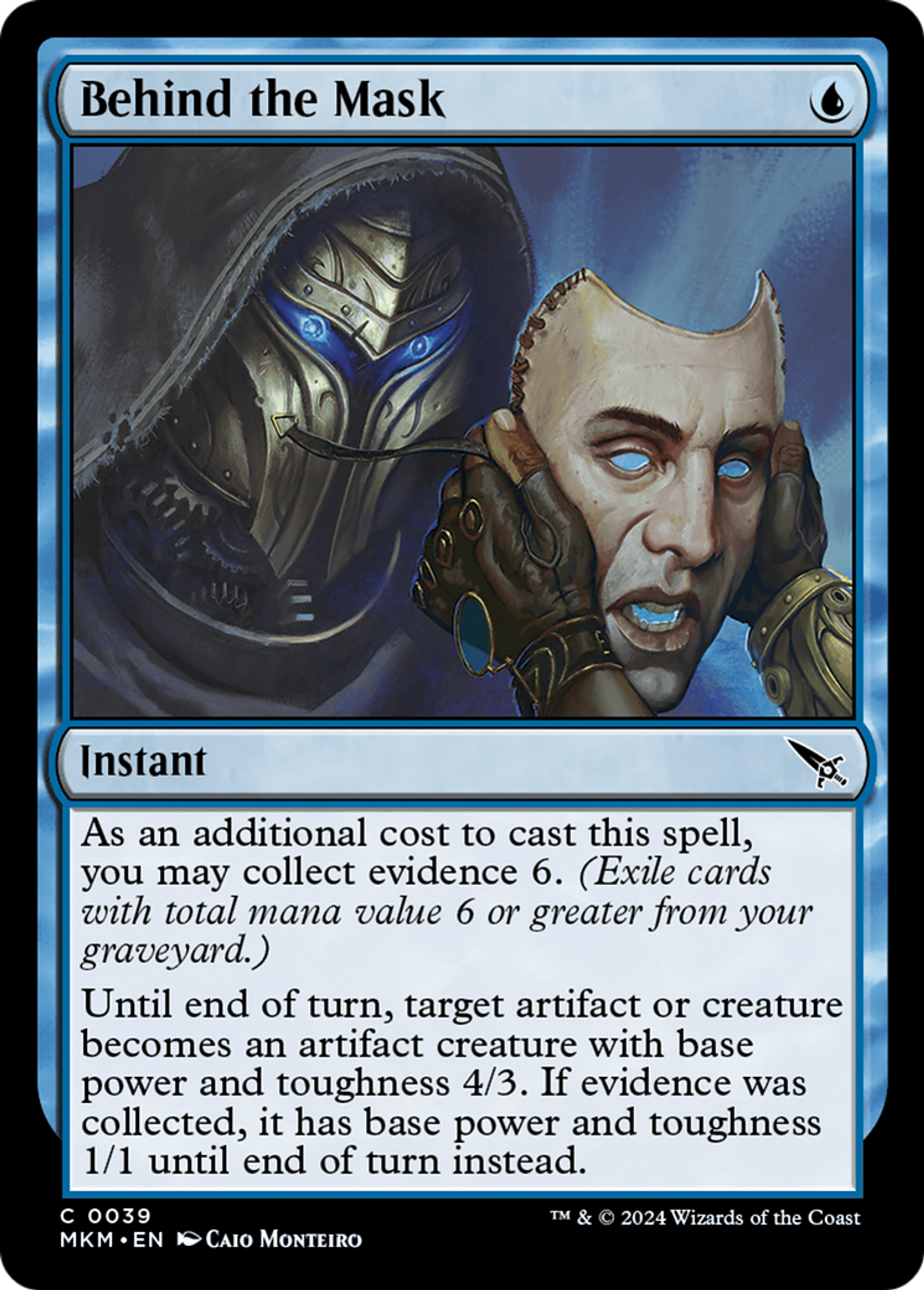 Behind the Mask — Murders at Karlov Manor — Magic: The Gathering